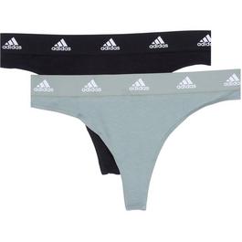 adidas Active Comfort Cotton Thong 2-Pack