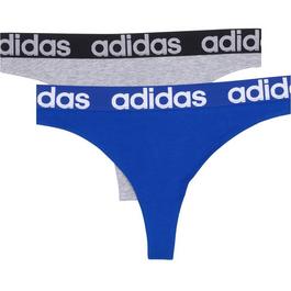 adidas Active Comfort Cotton Thong 2 Pack