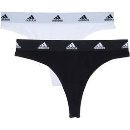 adidas Active Comfort Cotton Thong 2 Pack