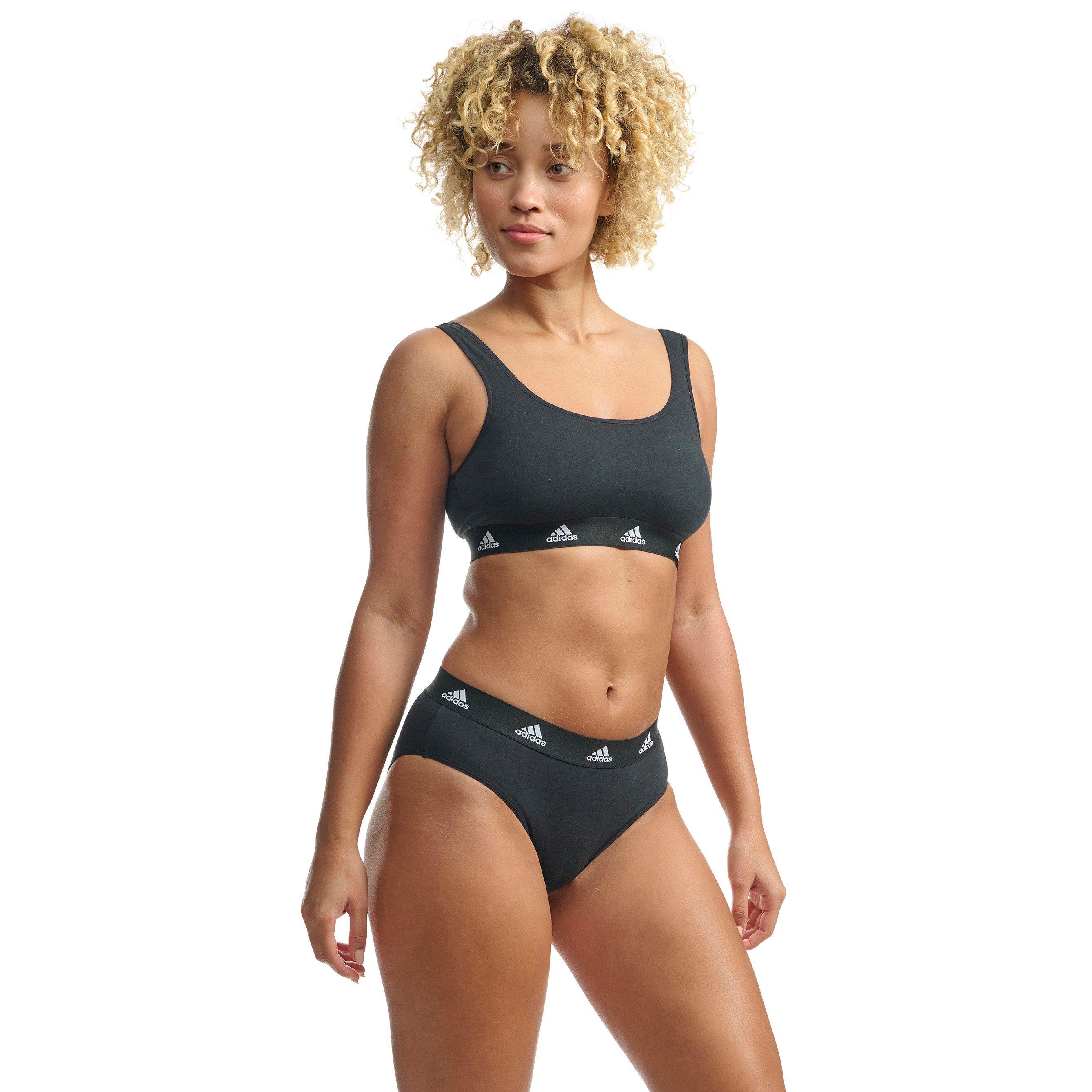 Zwart - adidas - 3-Pack Active Comfort Cotton Brief - 2