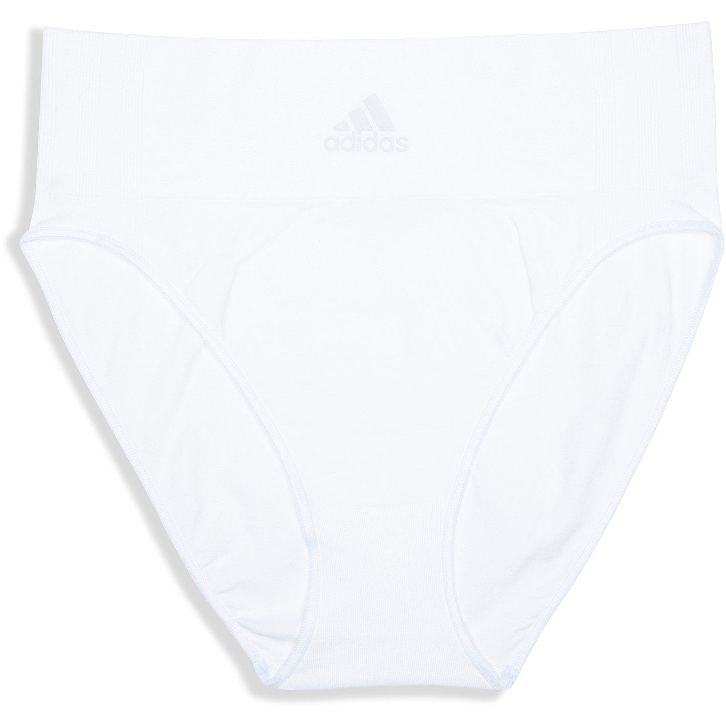 Bijela - adidas - Active Seamless Micro Stretch High Leg Brief - 1