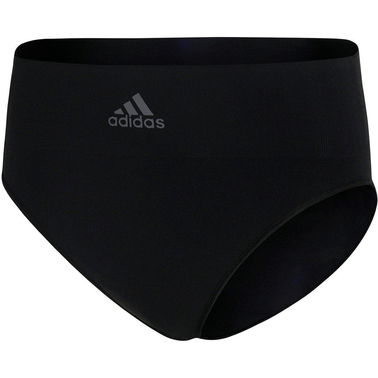 Schwarz - adidas - Active Seamless Micro Stretch High Leg Brief - 1