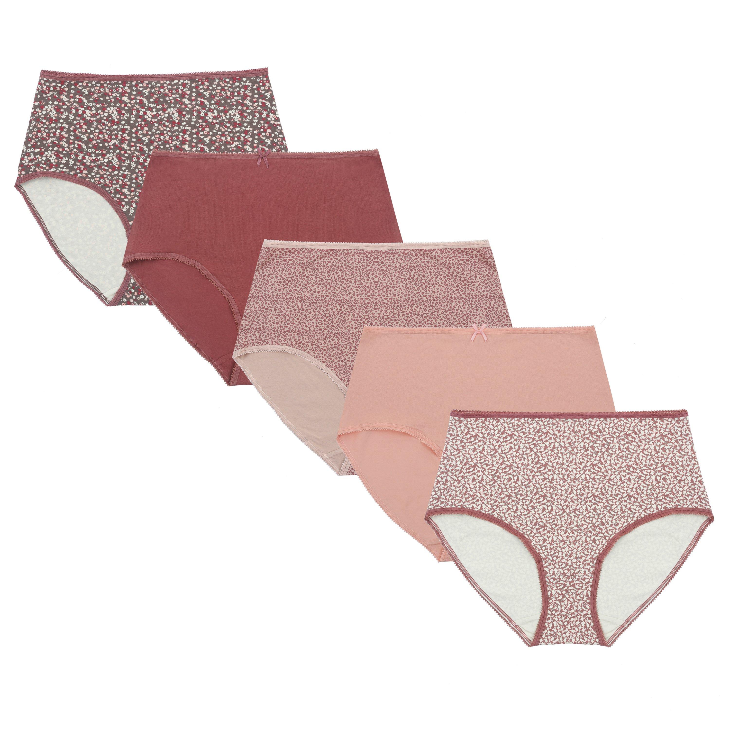 Sort/Hvid - Miso - 5pk Full Briefs Ld - 1