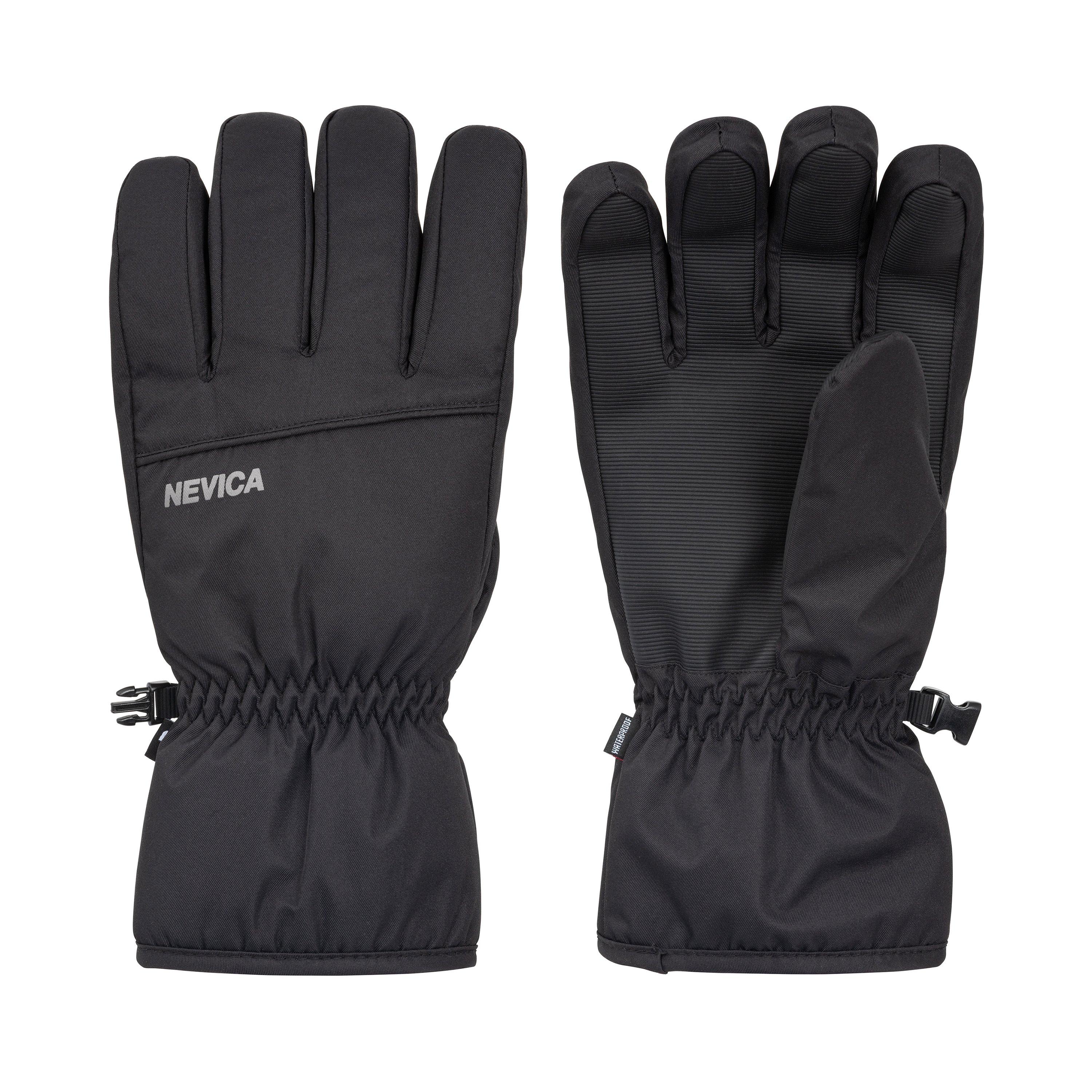 Nevica Men's Raise Ski Gloves - Black - Small