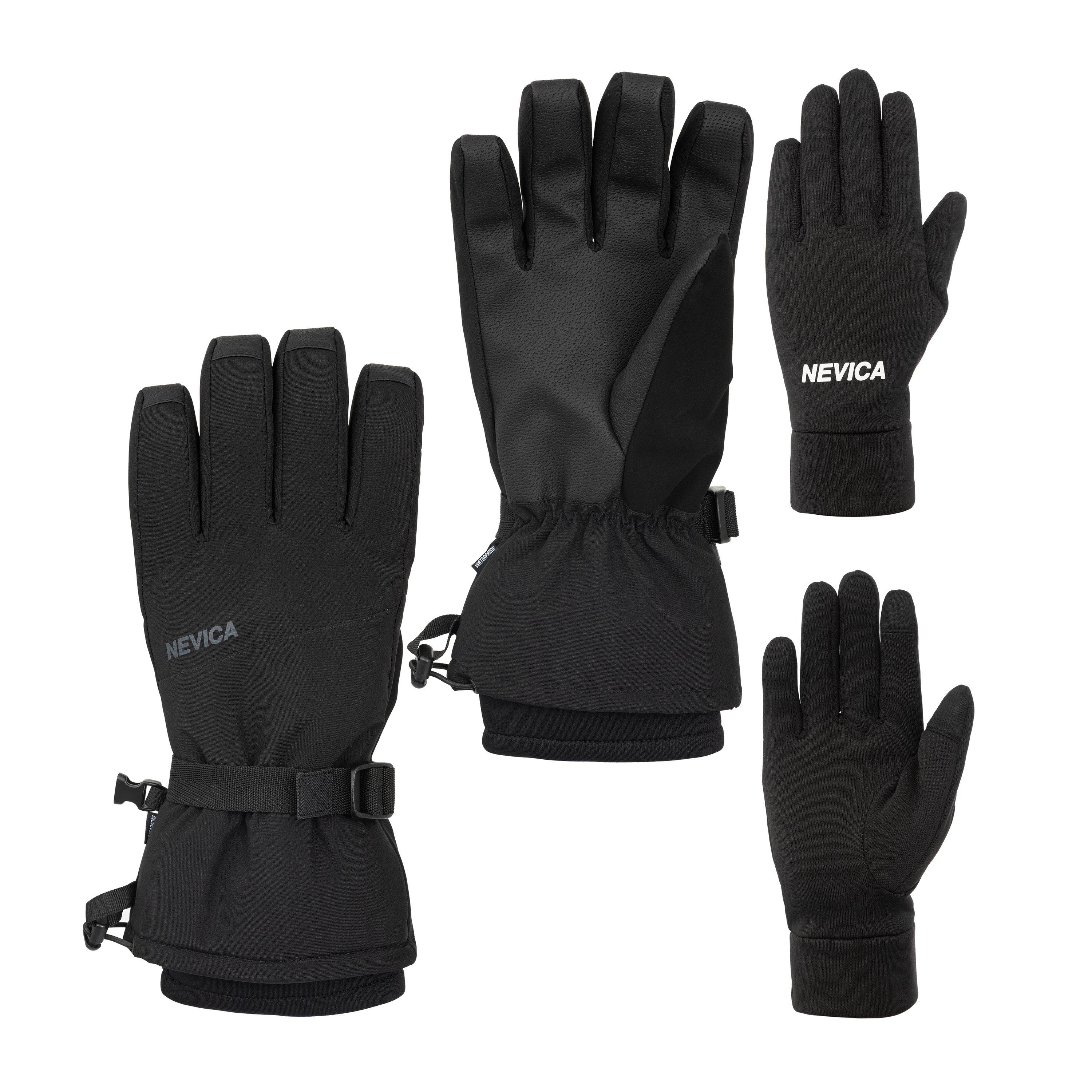 Nevica Men's Ski Gloves - Black - Medium