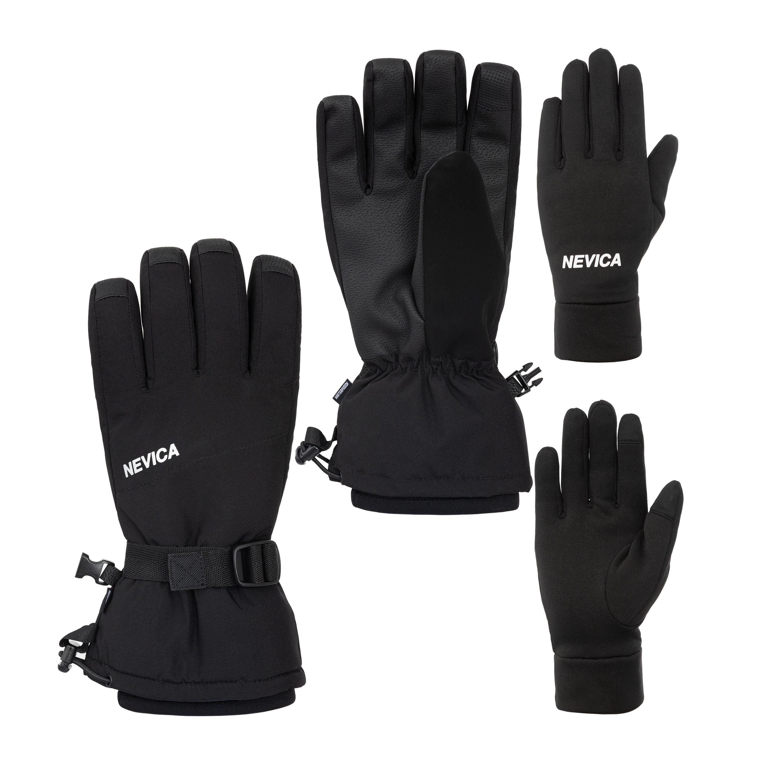 Preto - Nevica - Women's Ski Gloves - 1