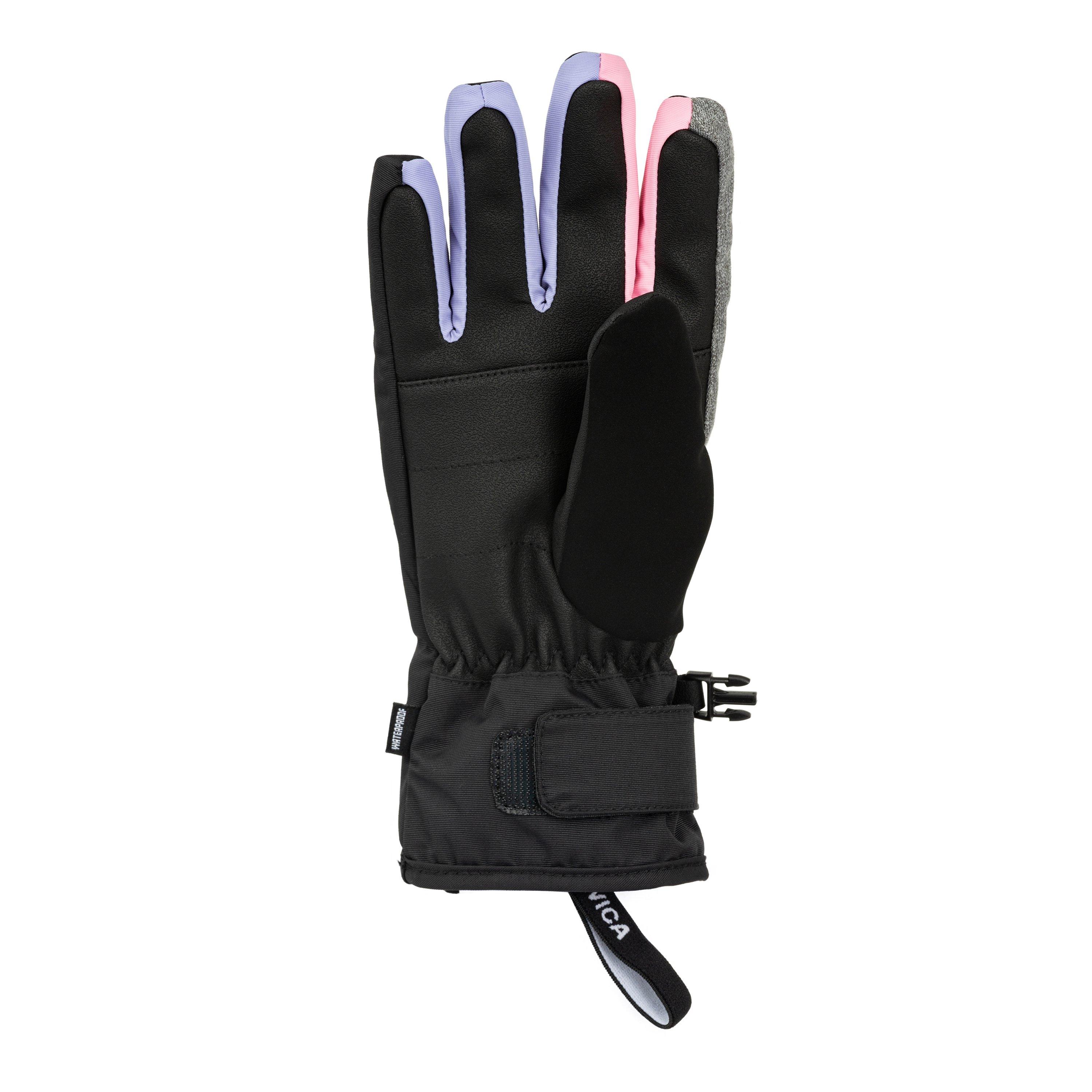 Crno/Roze - Nevica - Meribel Ski Gloves - 3
