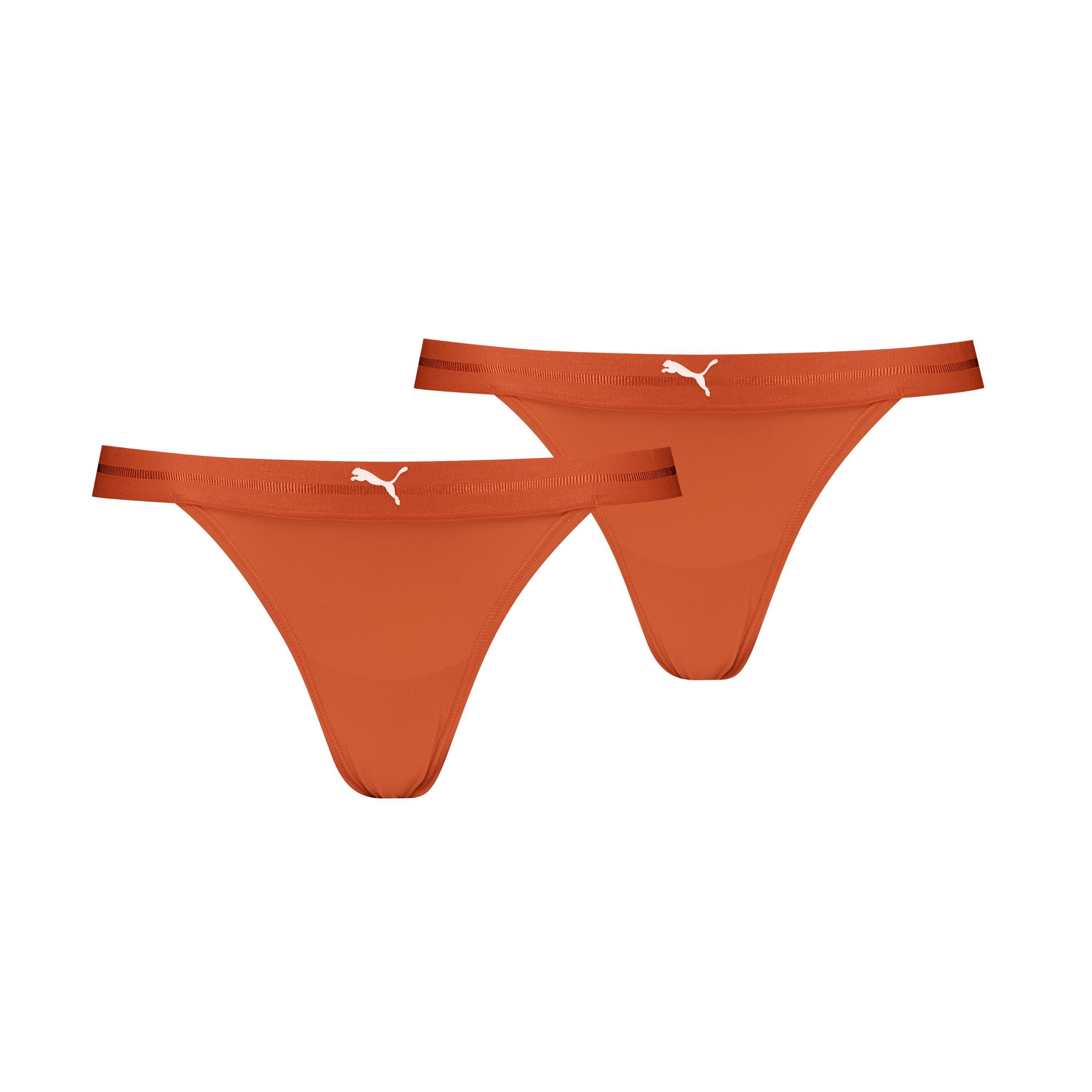 Flame Orange - Puma - Women's Tanga Thong Lingerie - 1