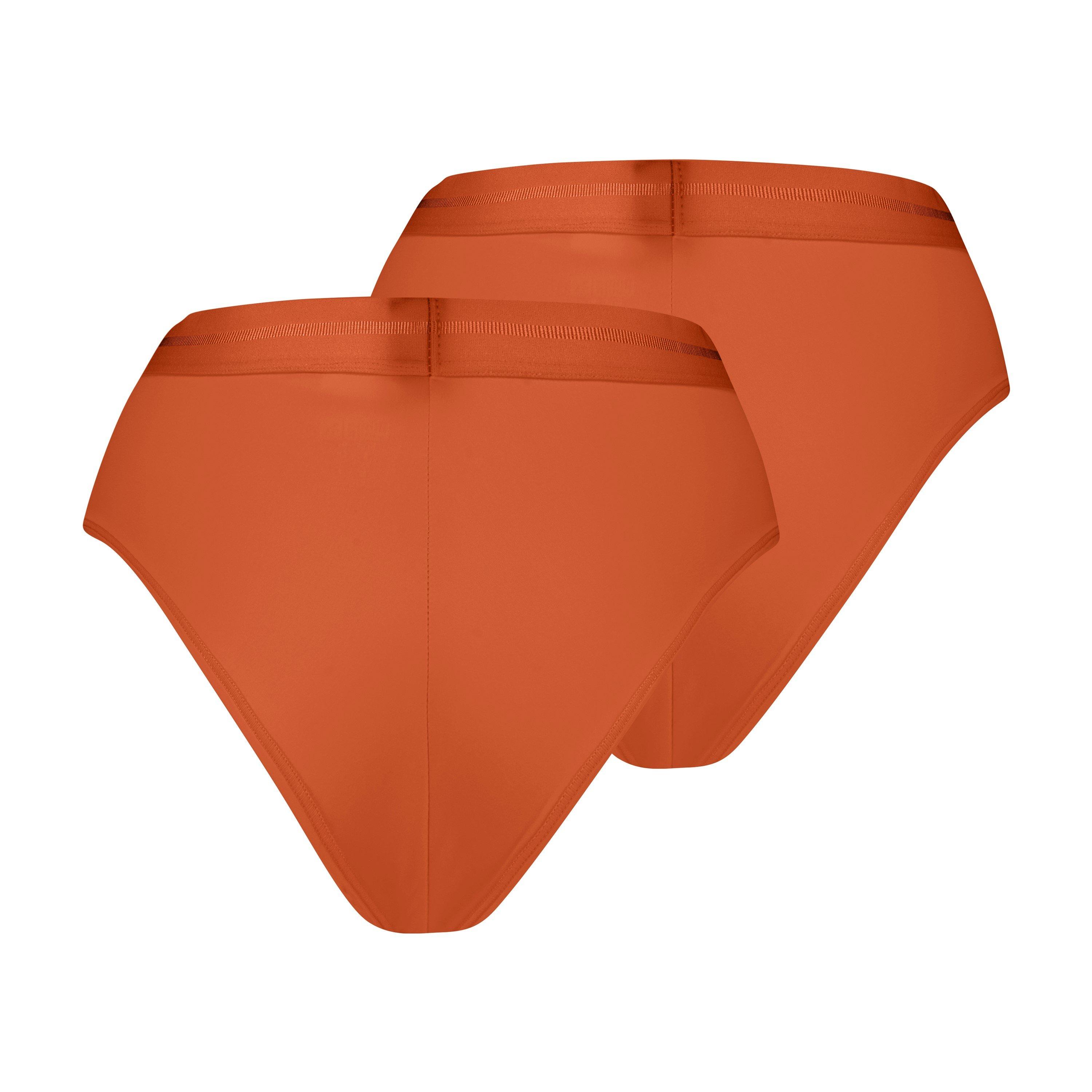 Flame Orange - Puma - High-Rise Brazilian Brief Underwear - 2