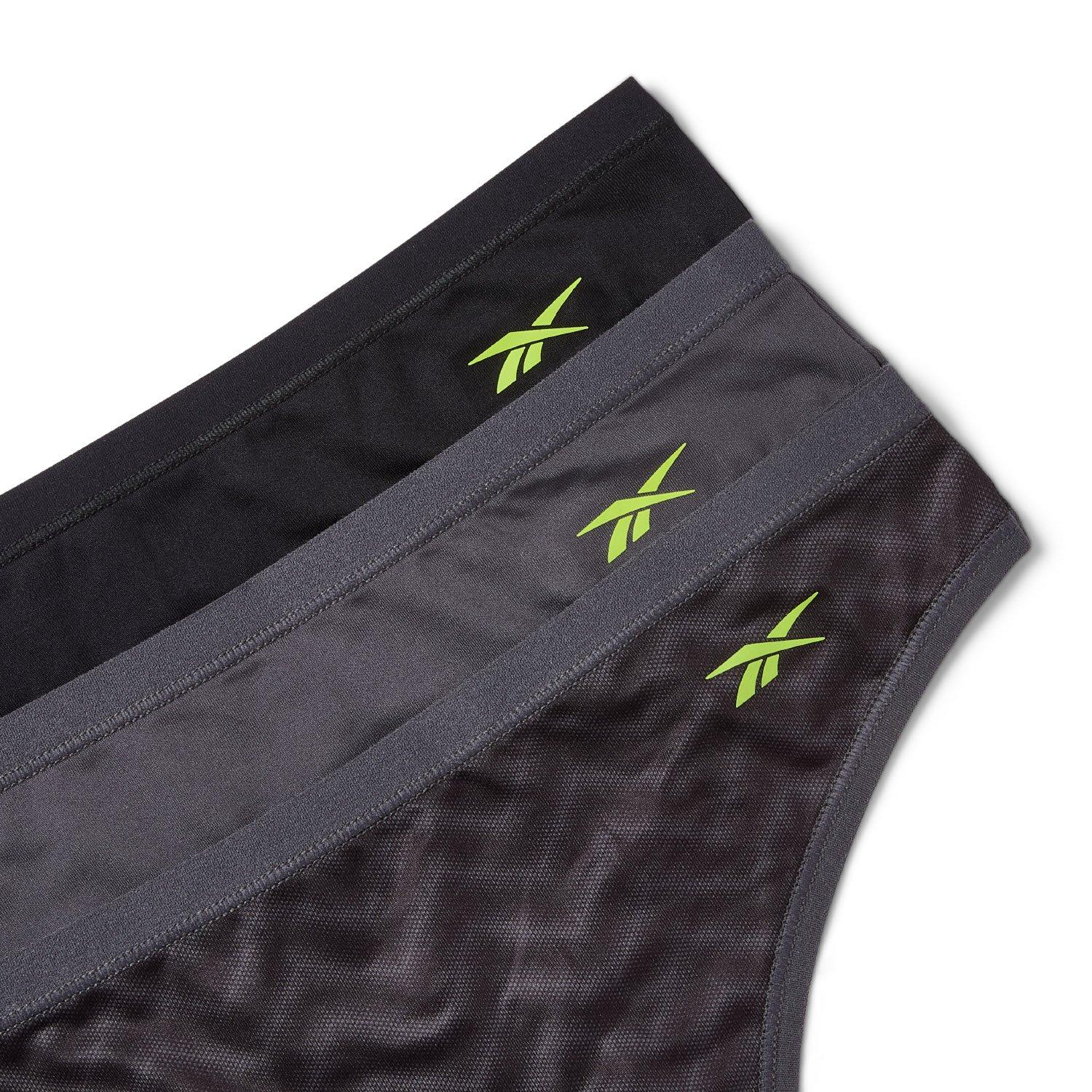 Blk Mix - Reebok - Reebok Womens 3 pack Thong Agatha - 8