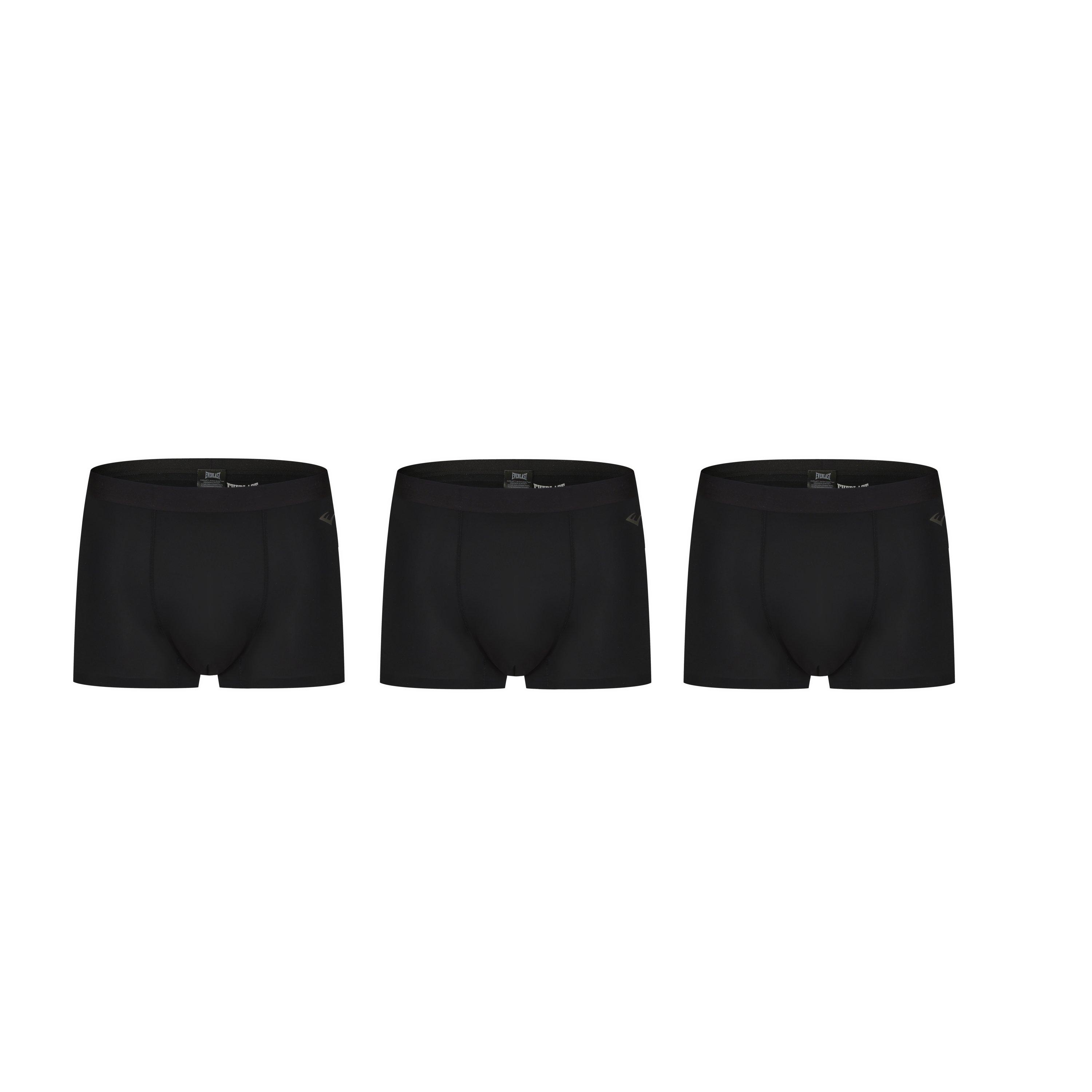 Black - Everlast - 3Pk Performance Boxers Mens - 1