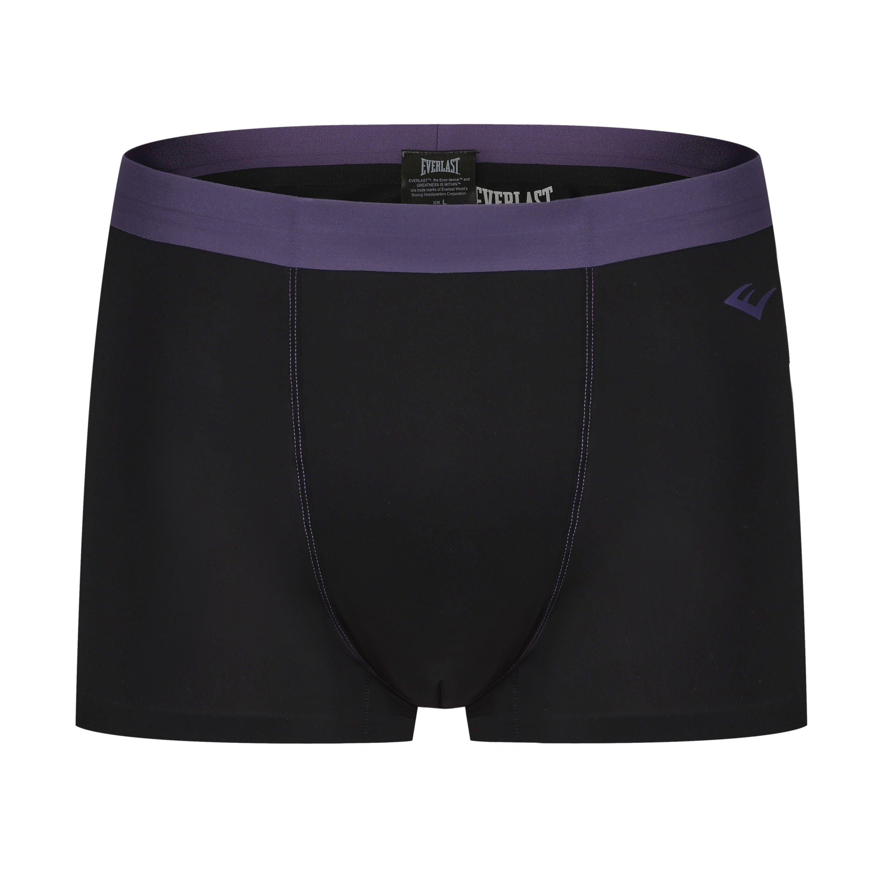 Black/Multi - Everlast - 3Pk Performance Boxers Mens - 6