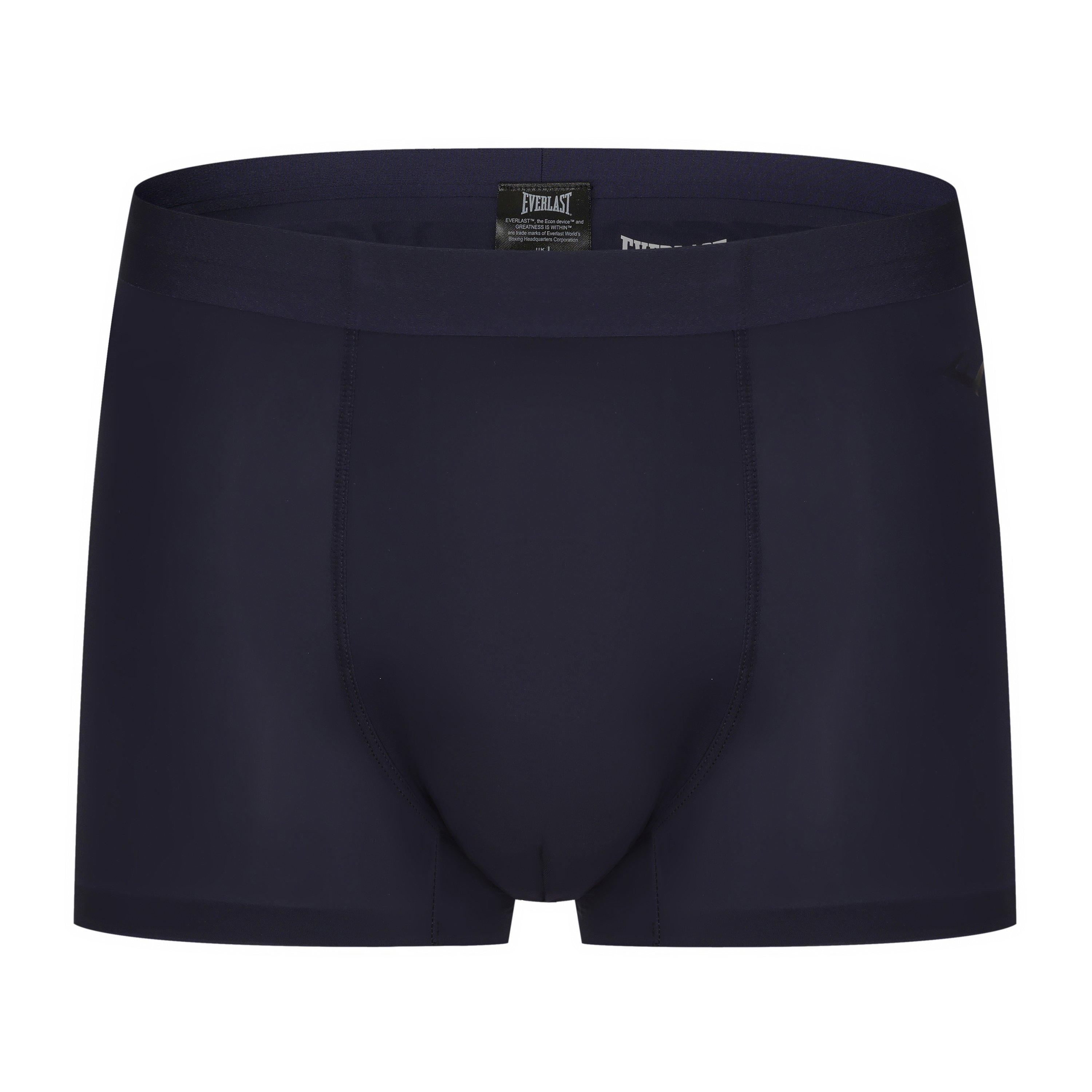 Preto/Azul Royal/Azul Marinho - Everlast - 3Pk Performance Boxers Mens - 6