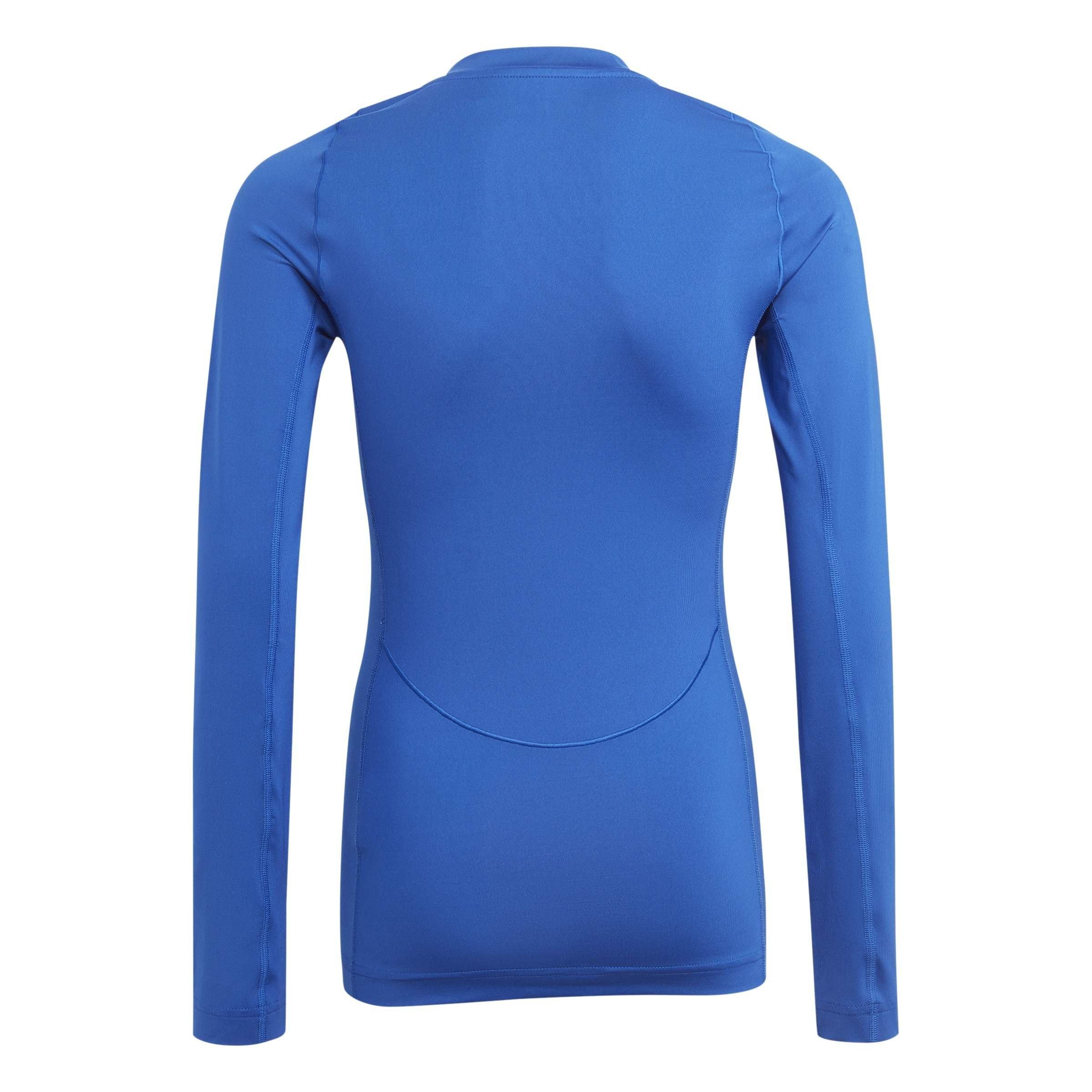 Team Royal Blu - adidas - Techfit AEROREADY Long Sleeve Top Juniors - 2