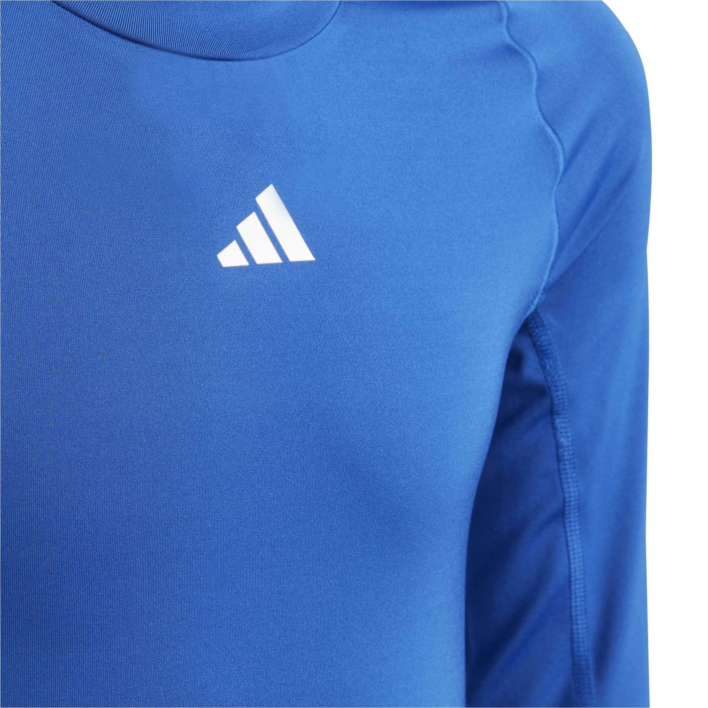 Team Royal Blu - adidas - Techfit AEROREADY Long Sleeve Top Juniors - 3