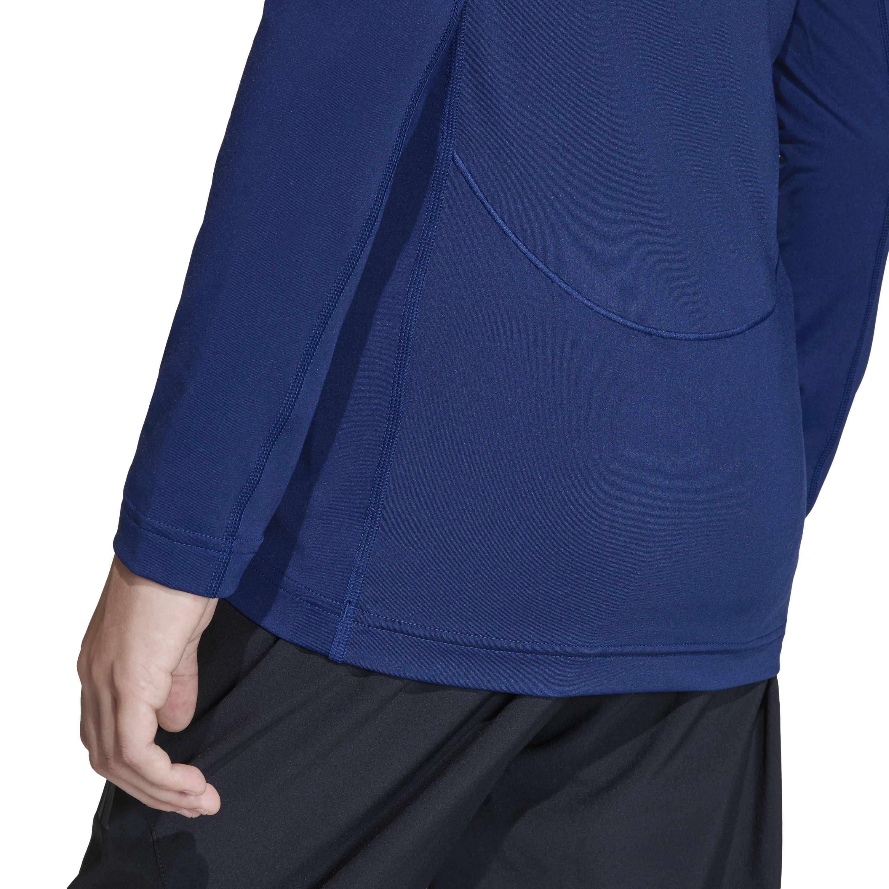Marineblå - adidas - Techfit AEROREADY Long Sleeve Top Juniors - 5