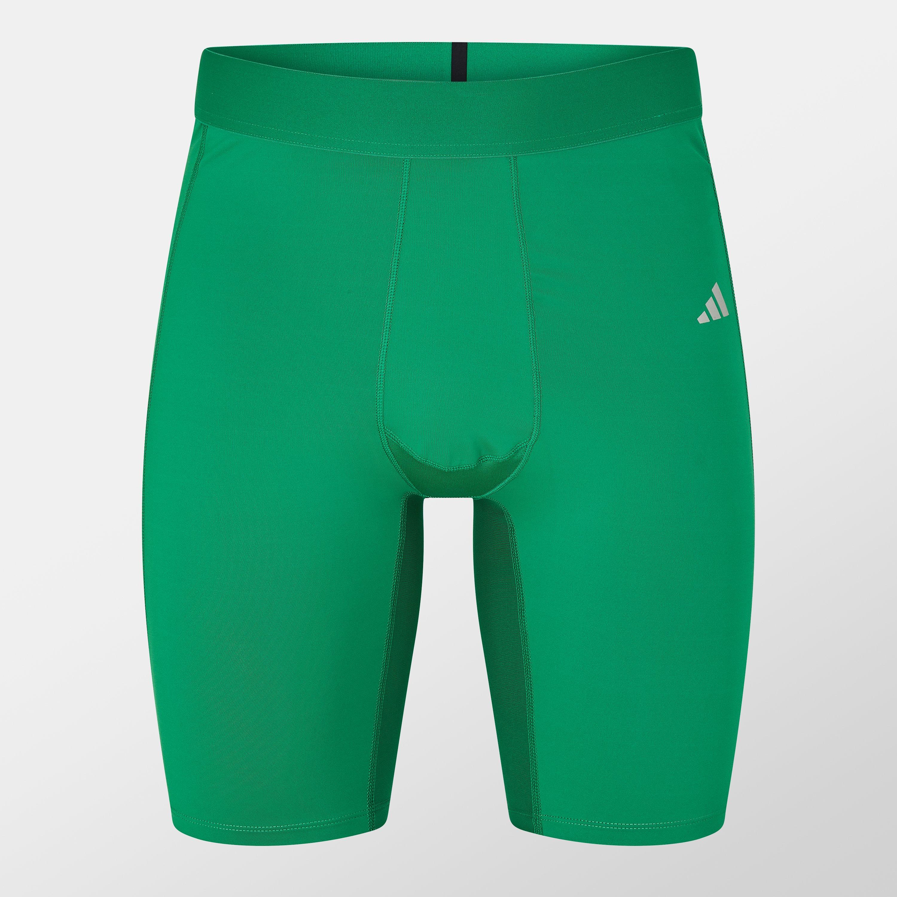 Adidas Men's Techfit Aeroready Short Tights - Team Green - XS