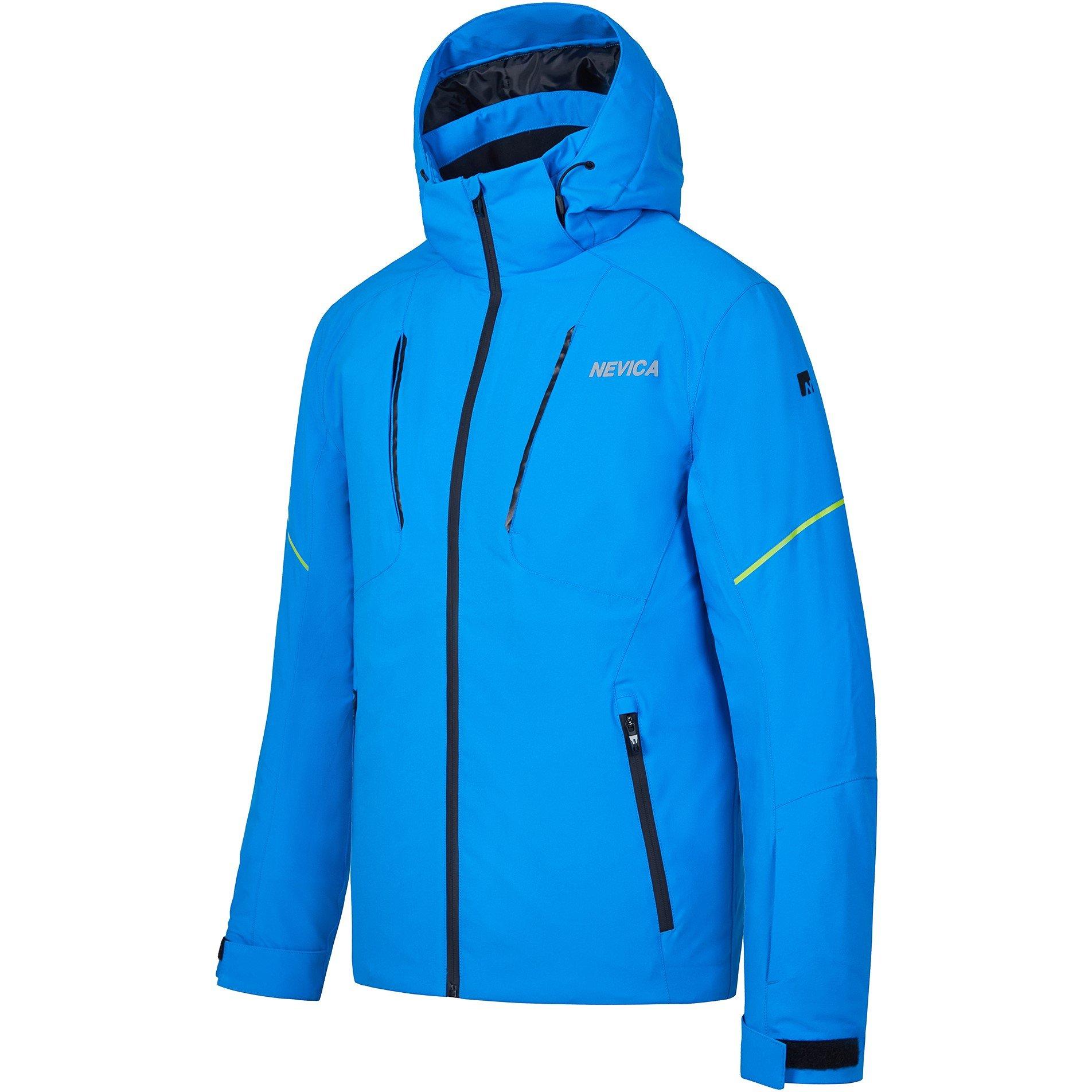 Blue - Nevica - Meribel Waterproof Windproof Hooded Ski Jacket - 5