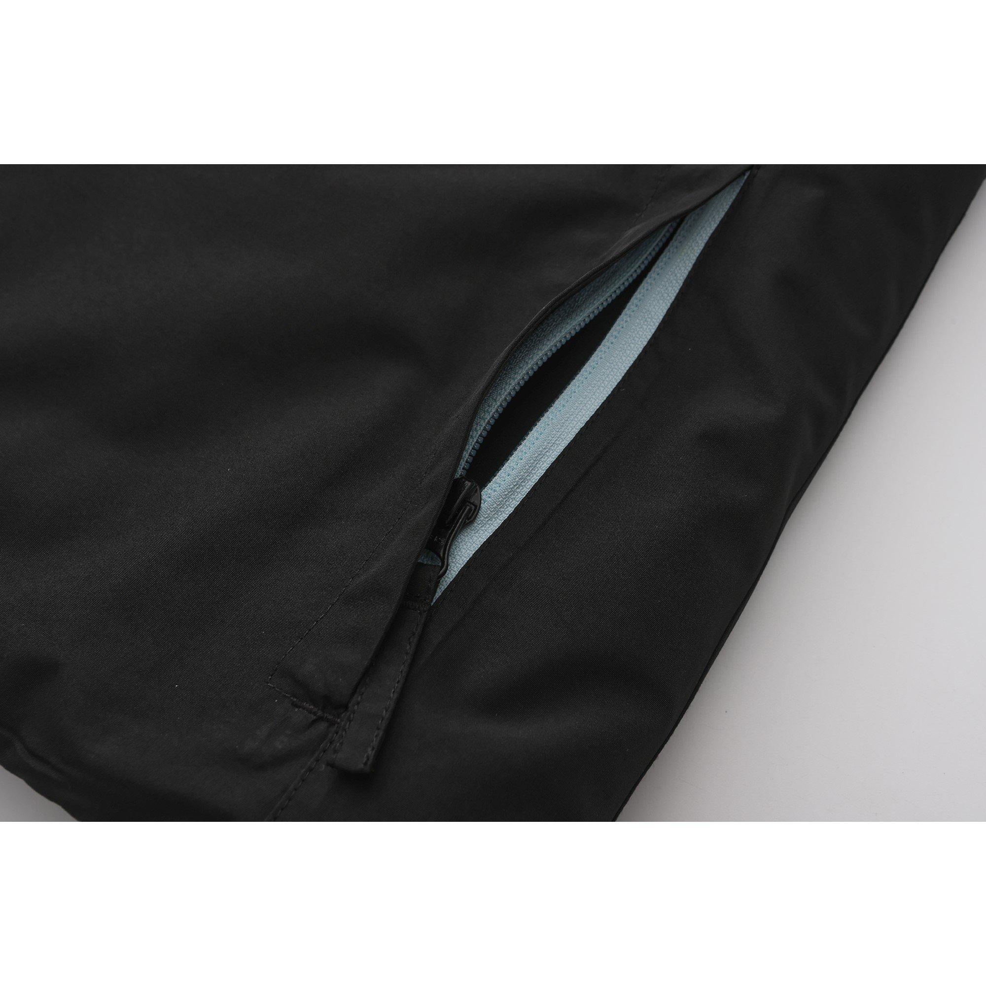 Black - Nevica - Waterproof Windproof Hooded Ski Jacket - 4