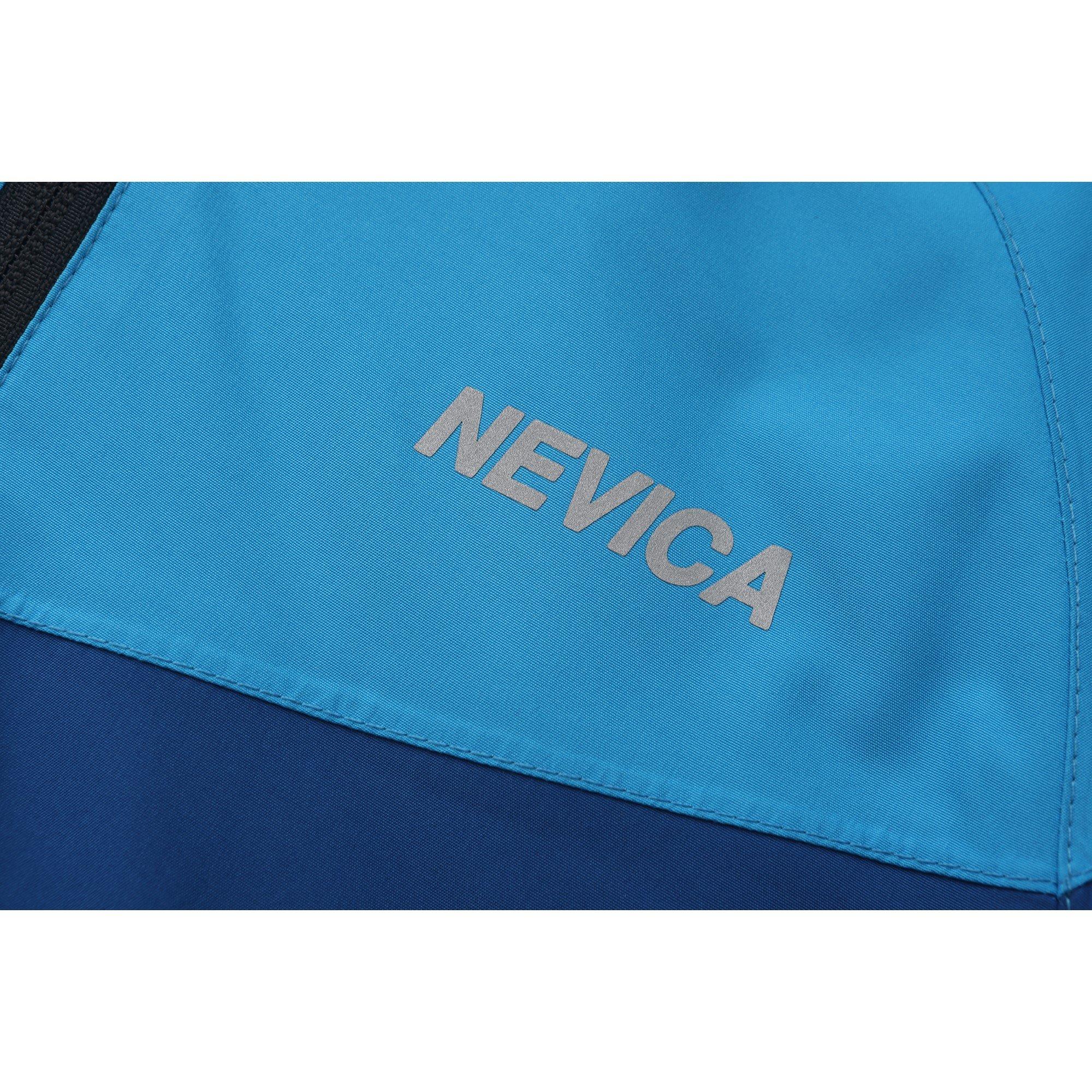 Zwart/Blauw - Nevica - Raise Waterproof Windproof Hooded Ski Jacket - 3