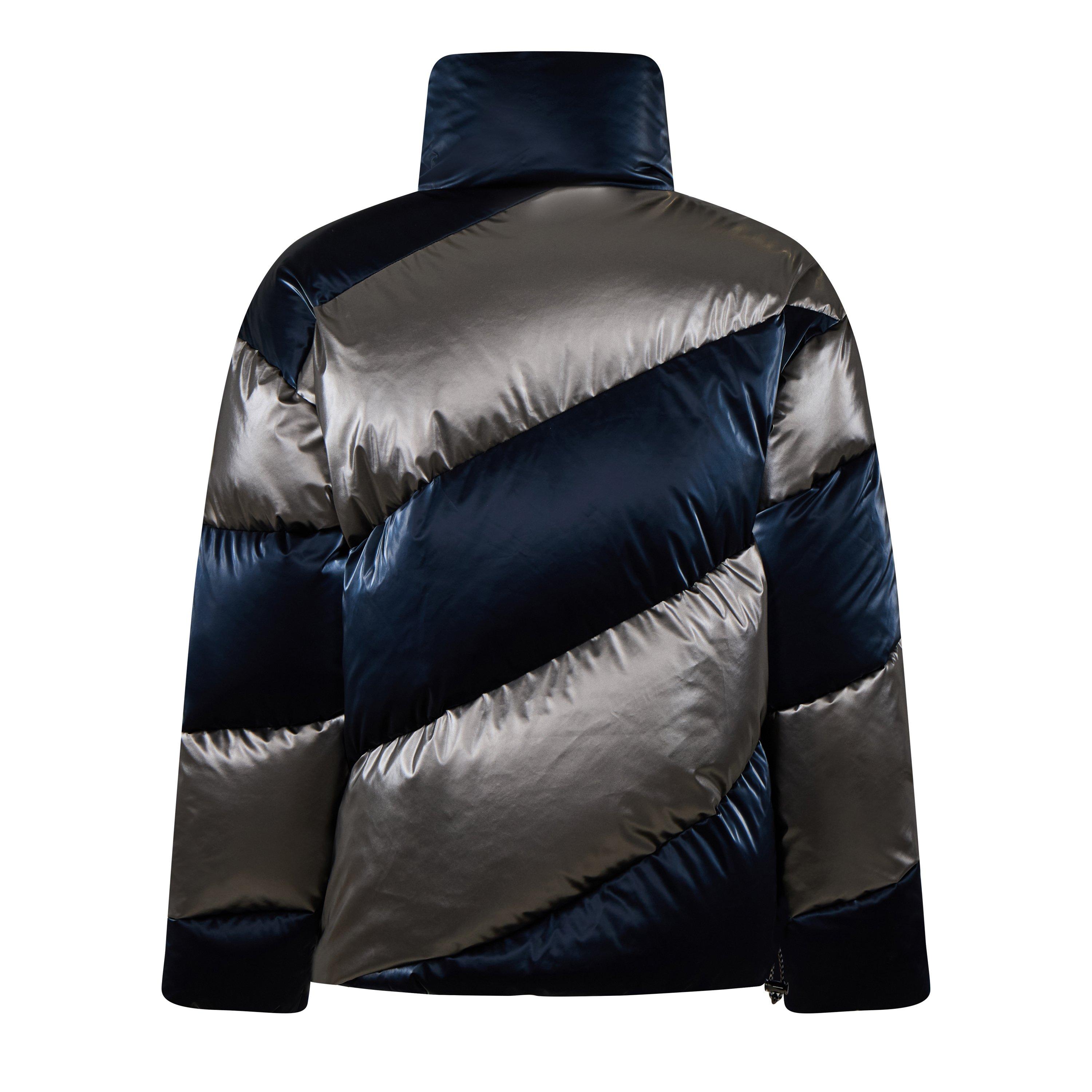 Blue - Perfect Moment - Men's Super Mojo 700-Fill Down Long Sleeve Ski Jacket - 2