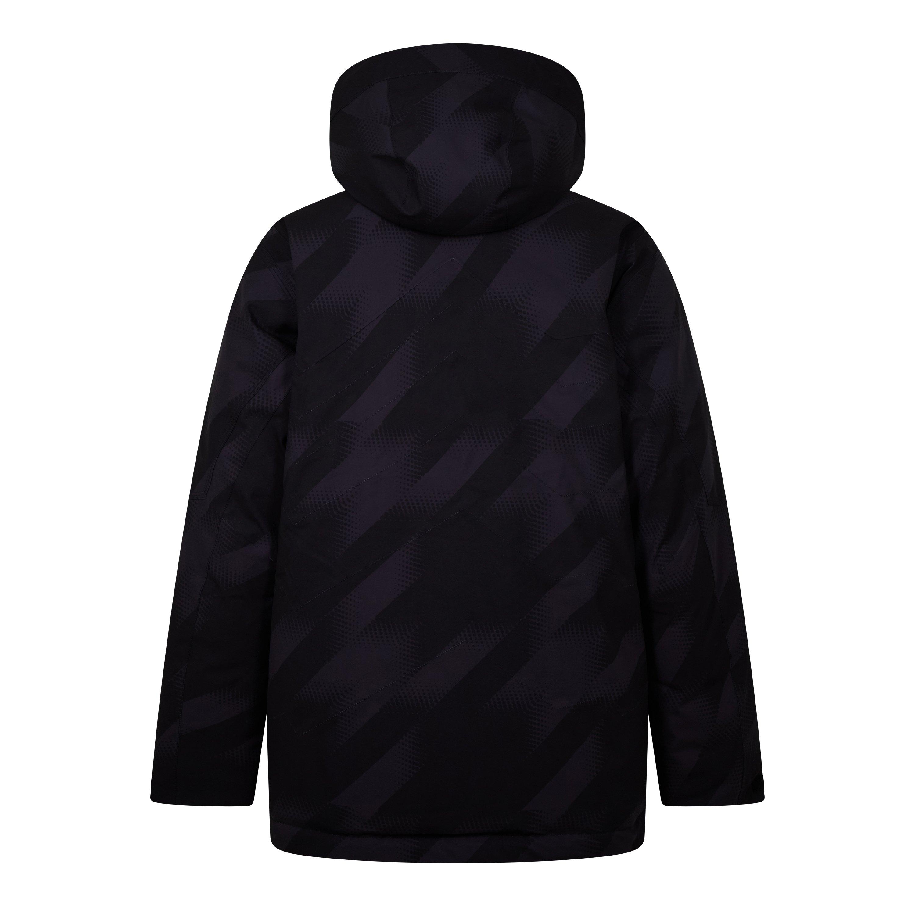 Black - Perfect Moment - Men's Max Down Waterproof Goose Down Oversized Fit Ski Jacket - 2