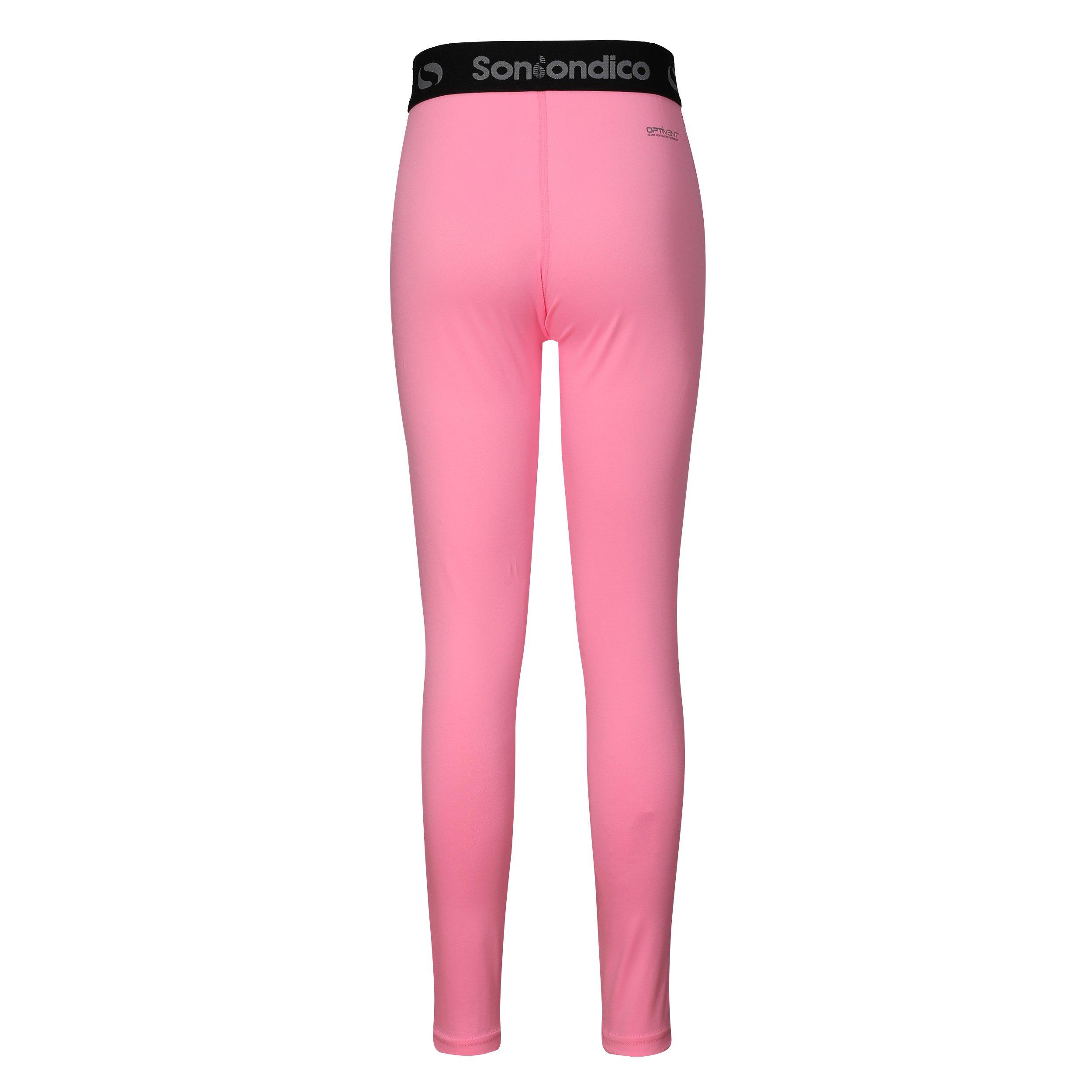 Light Pink - Sondico - Core Baselayer Tights Junior Girls - 3
