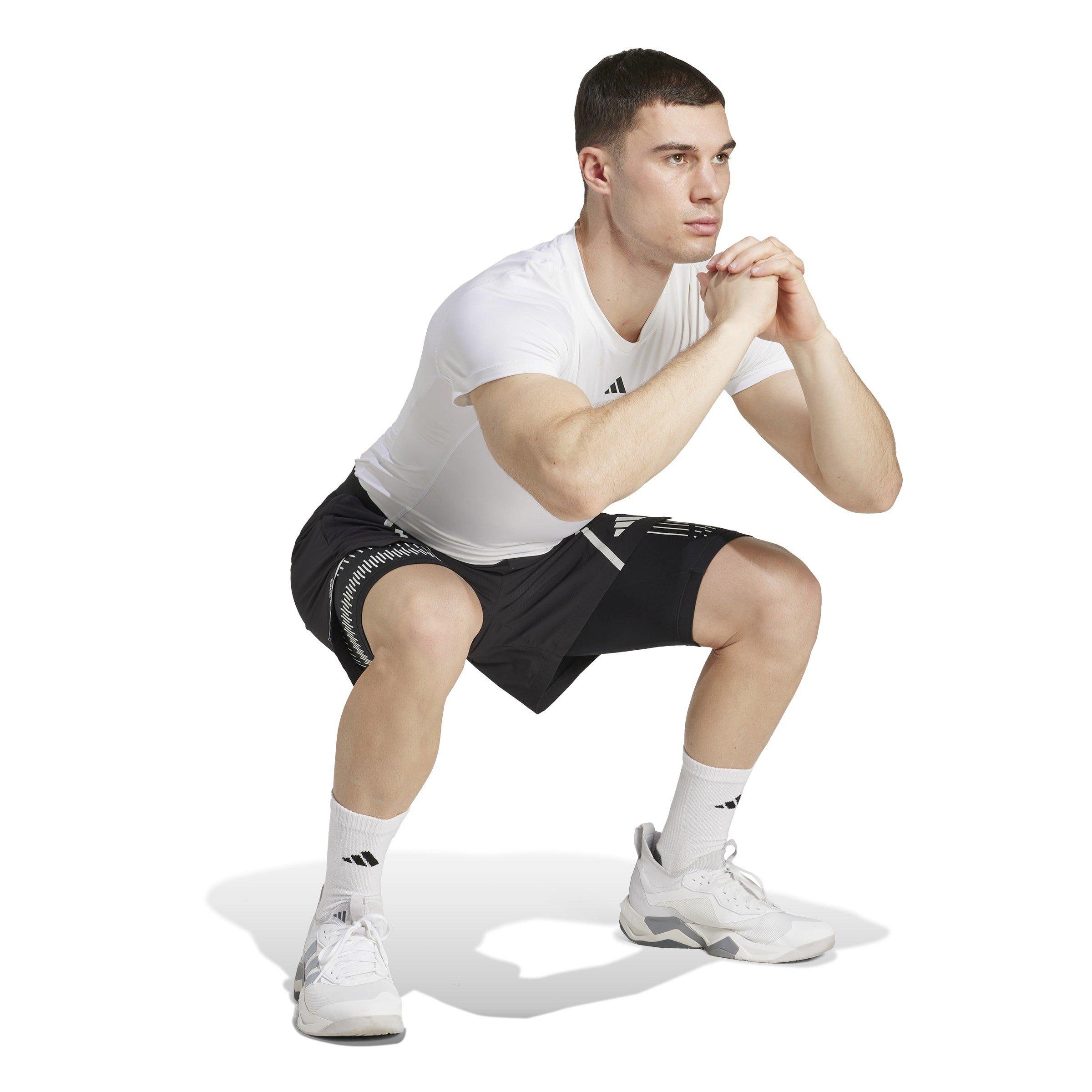 Black - adidas - Adidas Pro-Series Resiltech Tights Mens - 4