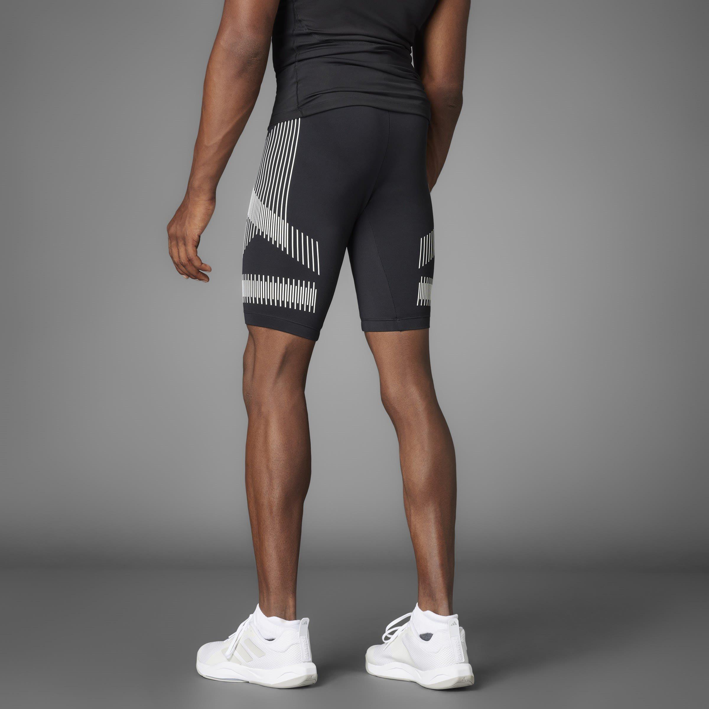 Black - adidas - Adidas Pro-Series Resiltech Tights Mens - 8