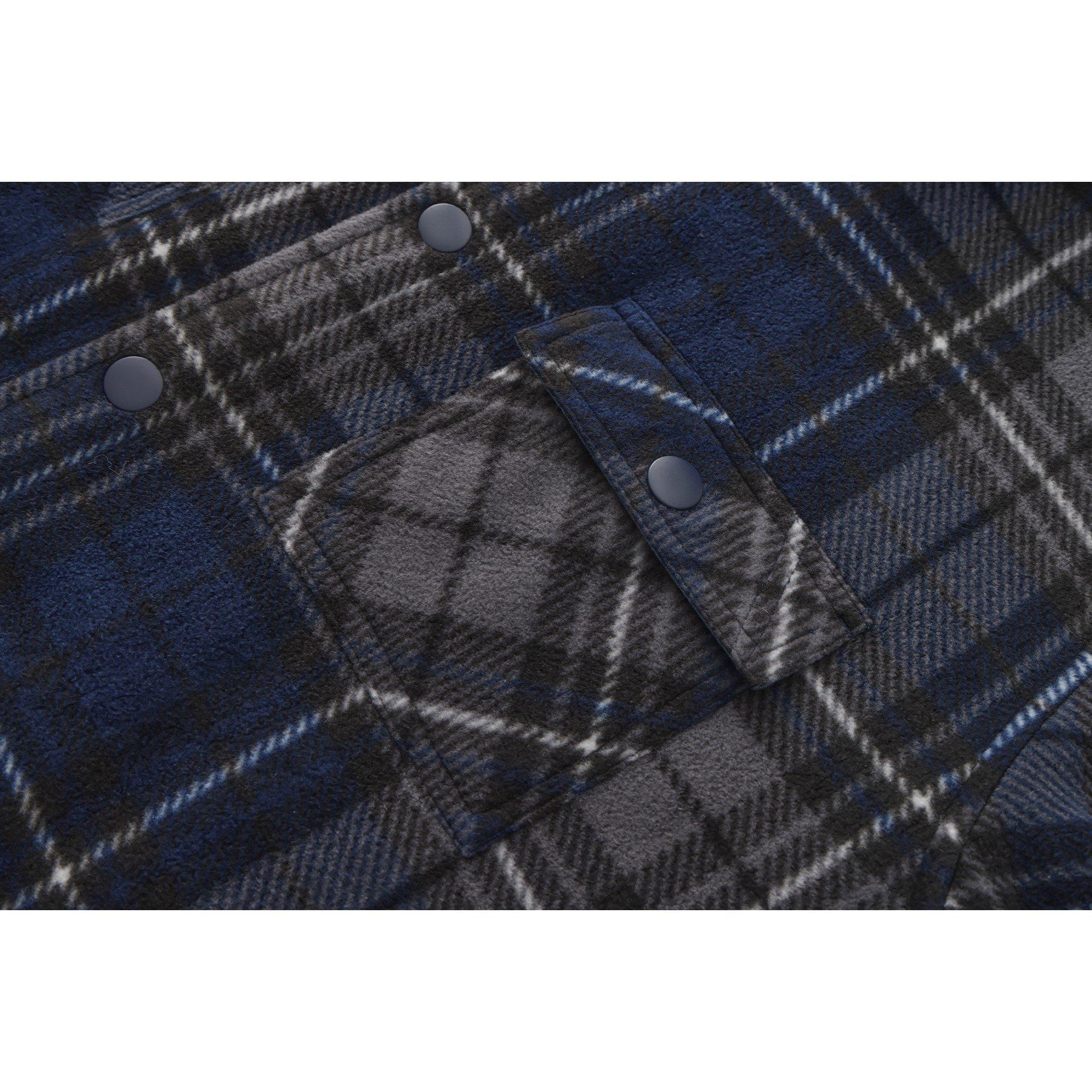 Marineblauw - SoulCal - Fleece Jacket Mens - 6