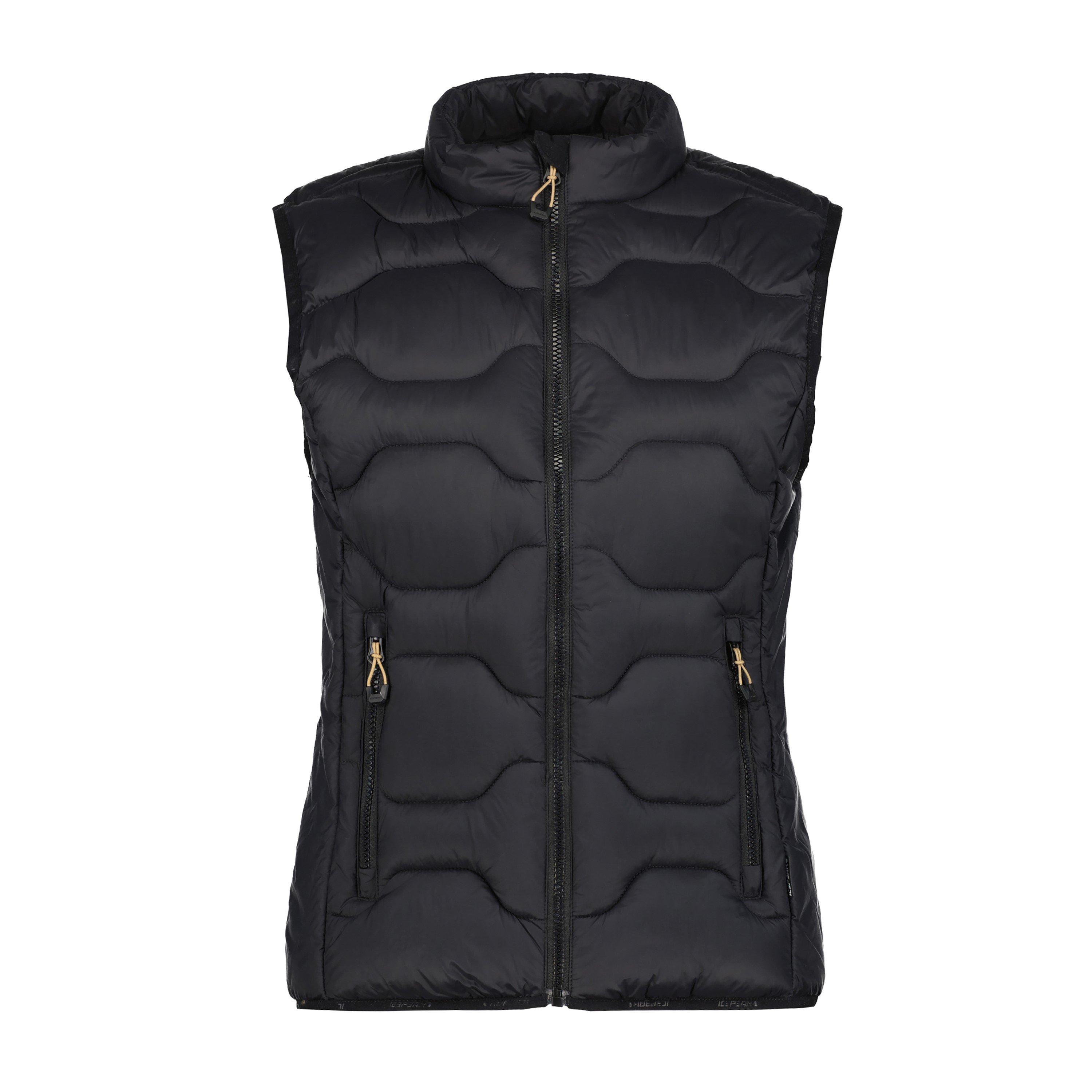 Black - Icepeak - Women's Merritt Insulated Sleeveless Gilet - 1