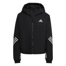 Noir - adidas - Back to Sport Hooded Jacket Womens - 1