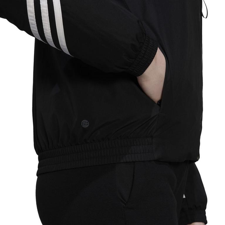 Noir - adidas - Back to Sport Hooded Jacket Womens - 5