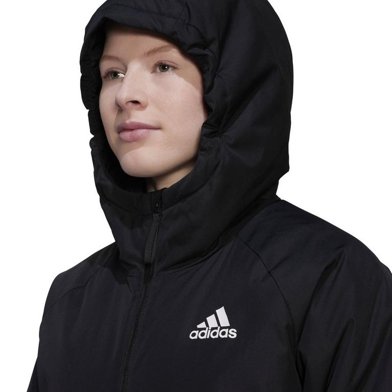 Noir - adidas - Back to Sport Hooded Jacket Womens - 7