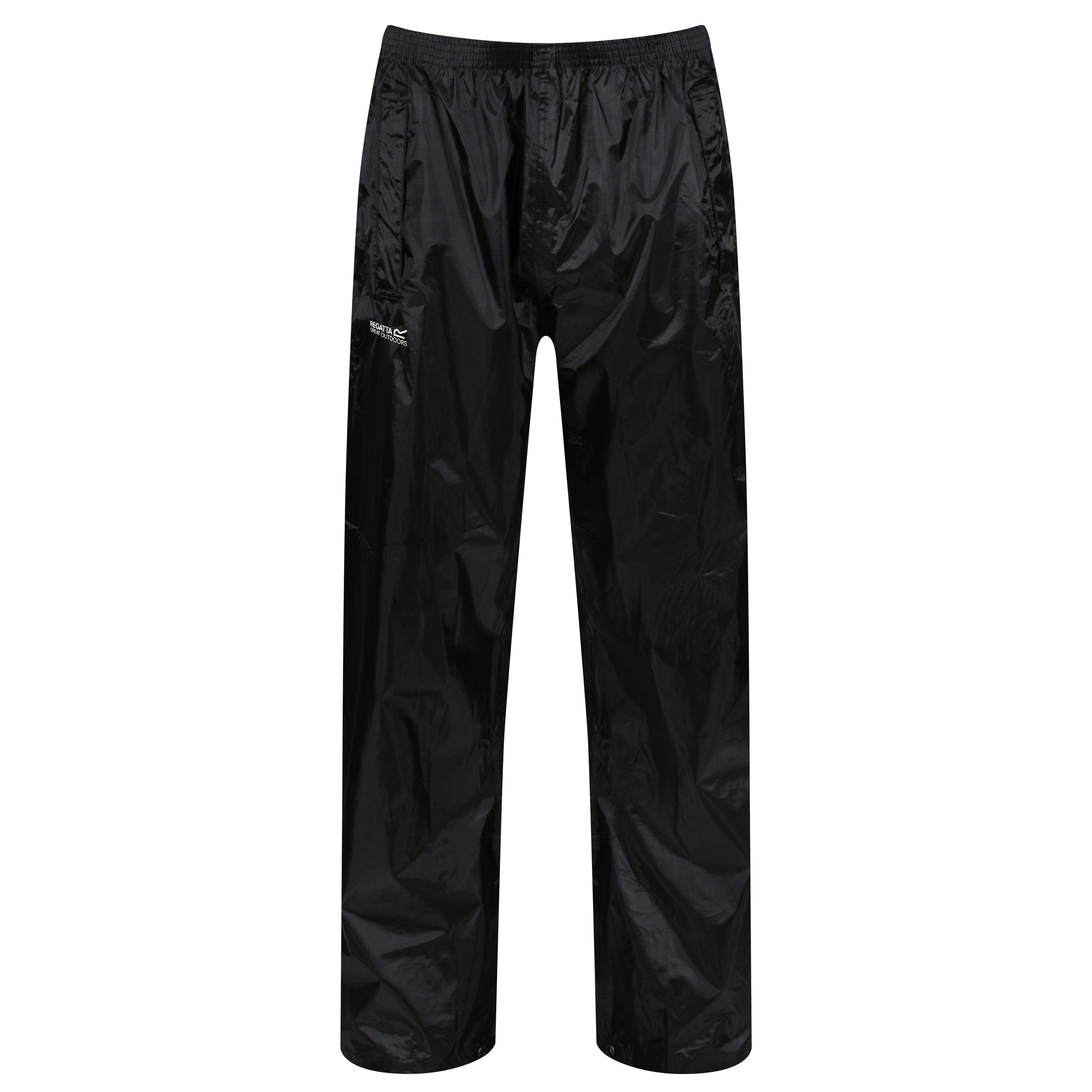 Black - Regatta - Stormbreak Waterproof Overtrousers - 7