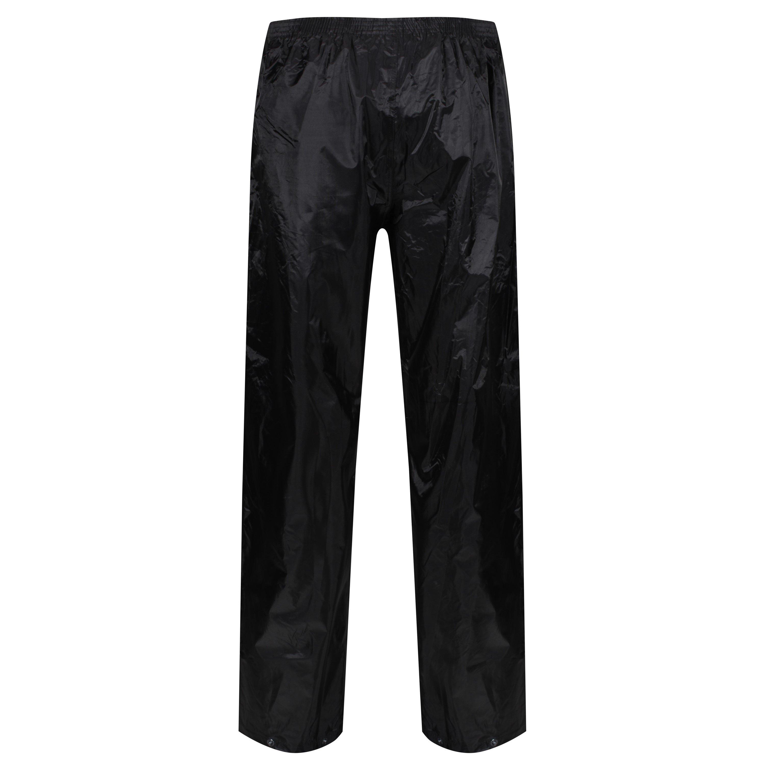 Black - Regatta - Stormbreak Waterproof Overtrousers - 8
