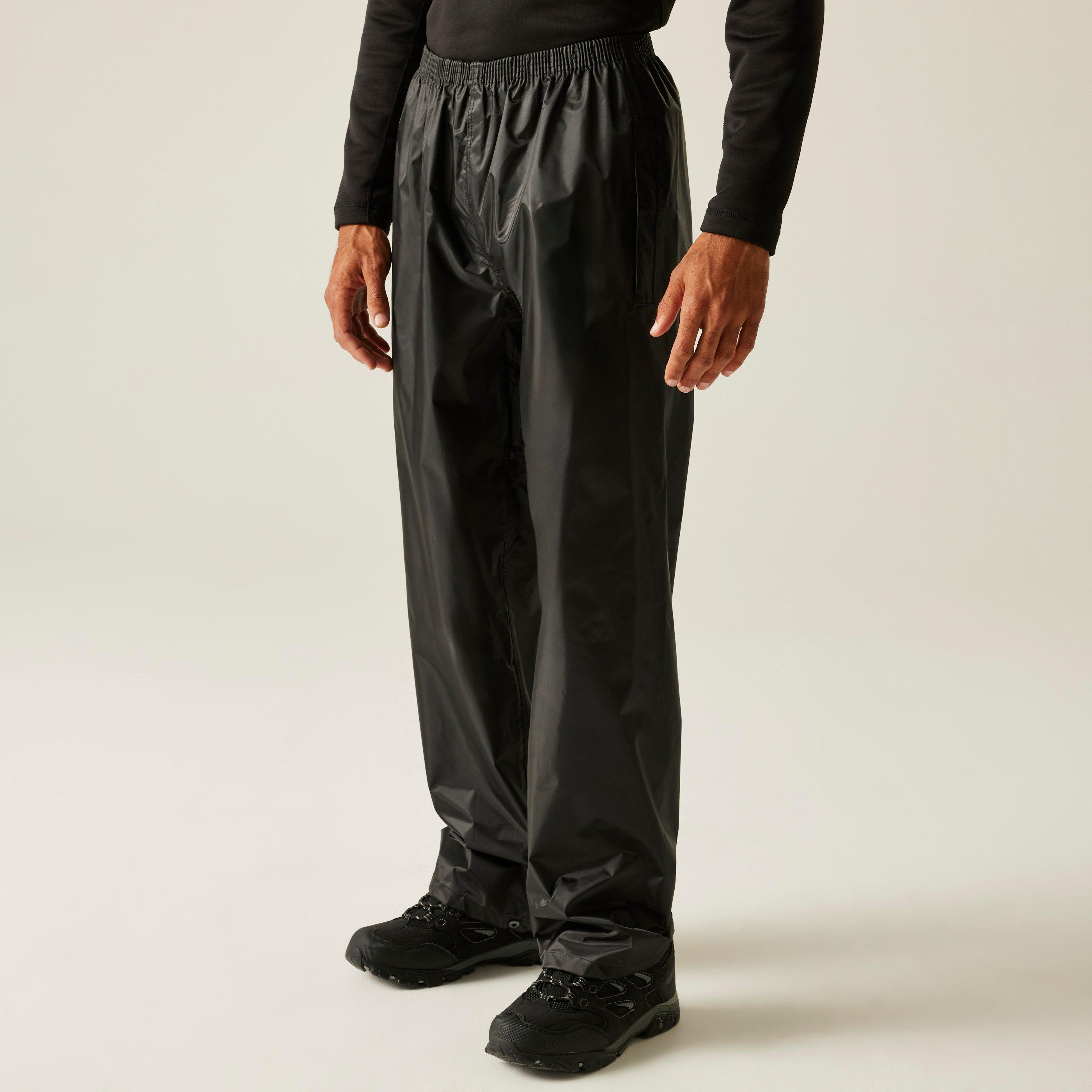 Black - Regatta - Stormbreak Waterproof Overtrousers - 3