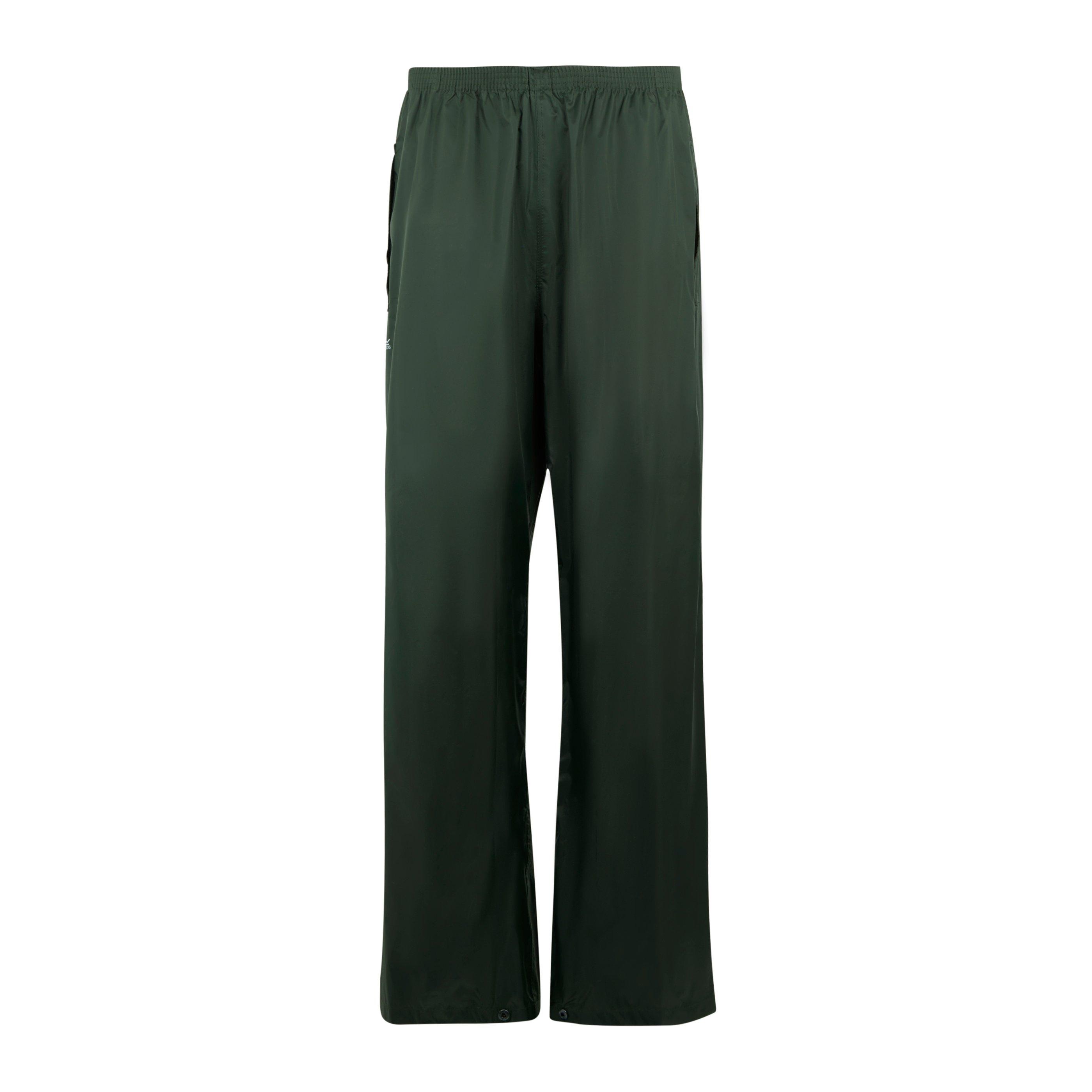 Regatta Men's Stormbreak Waterproof Overtrousers - Dark Olive - M