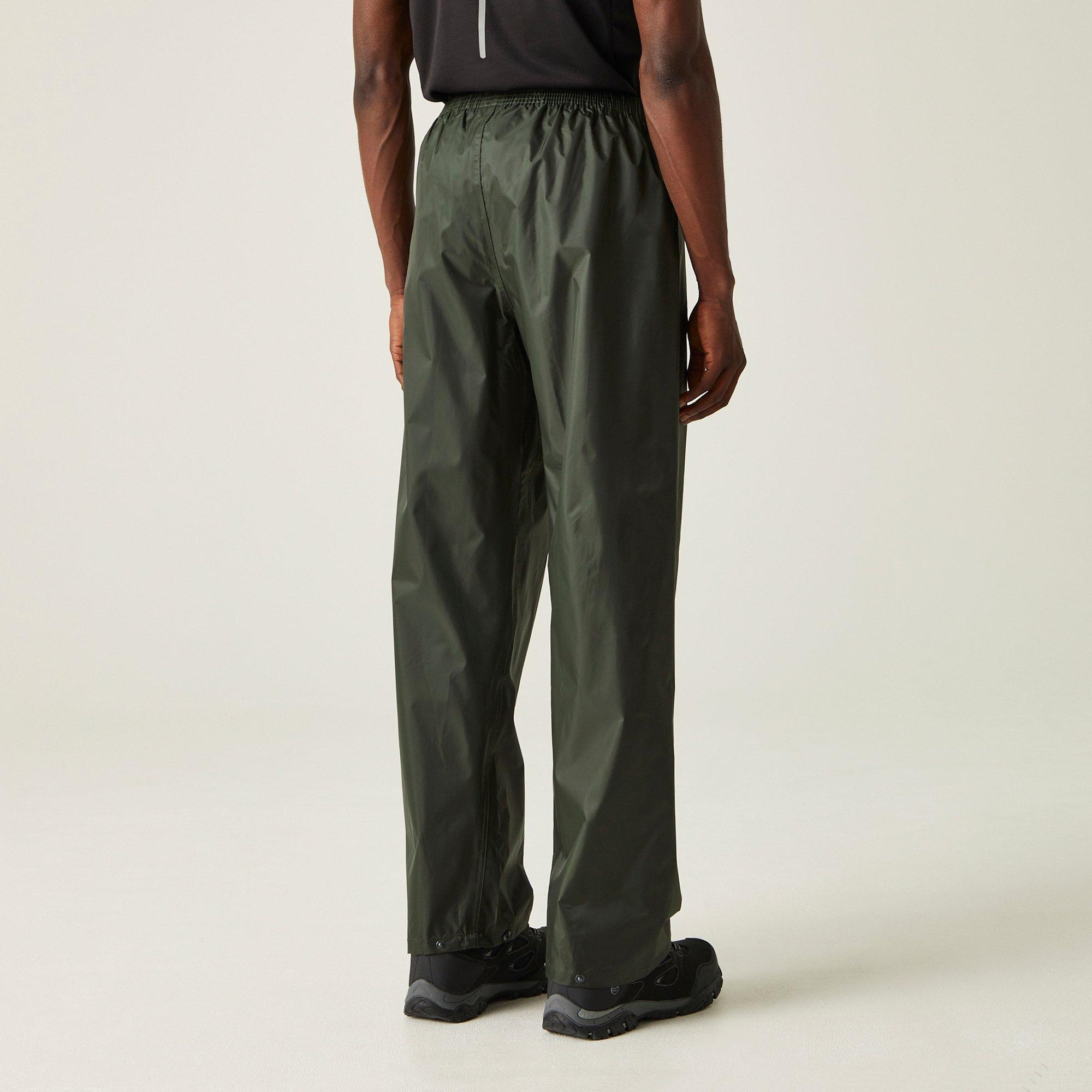 Dark Olive - Regatta - Stormbreak Waterproof Overtrousers - 4