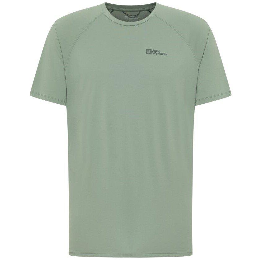 Eucalyptus - Jack Wolfskin - Men's Prelight Short Sleeve Performance T-Shirt