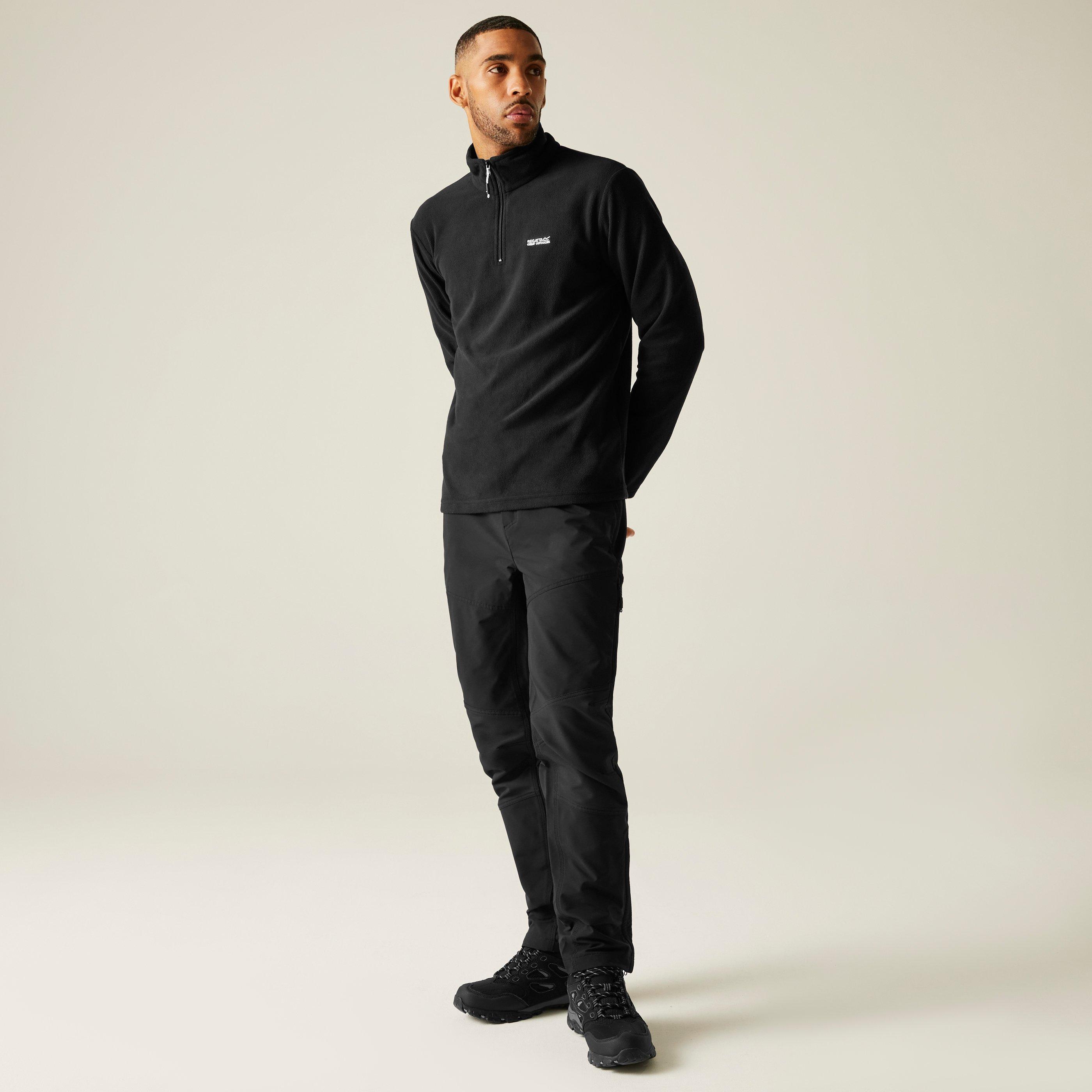 Black - Regatta - Half Zip Fleece - 3