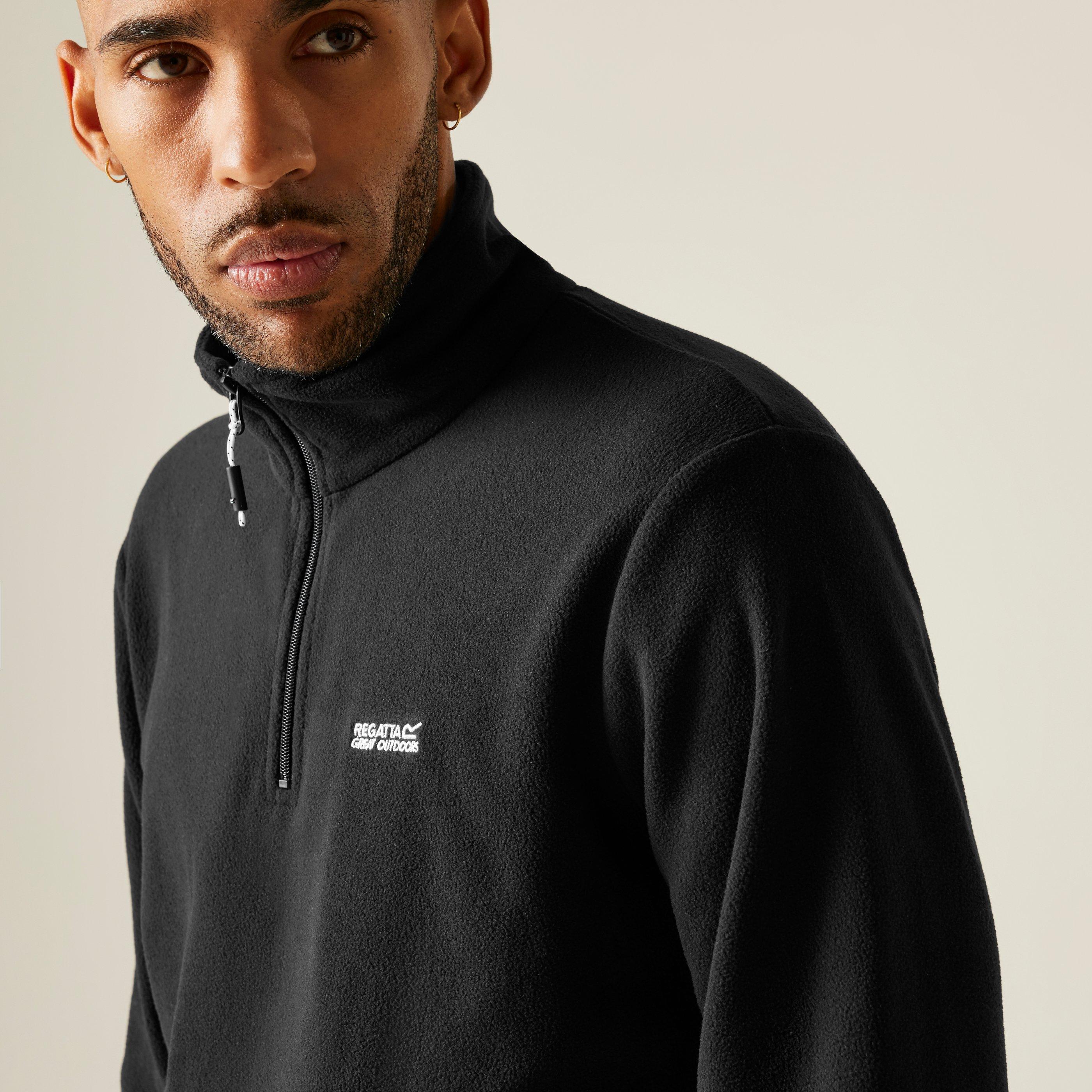 Black - Regatta - Half Zip Fleece - 4