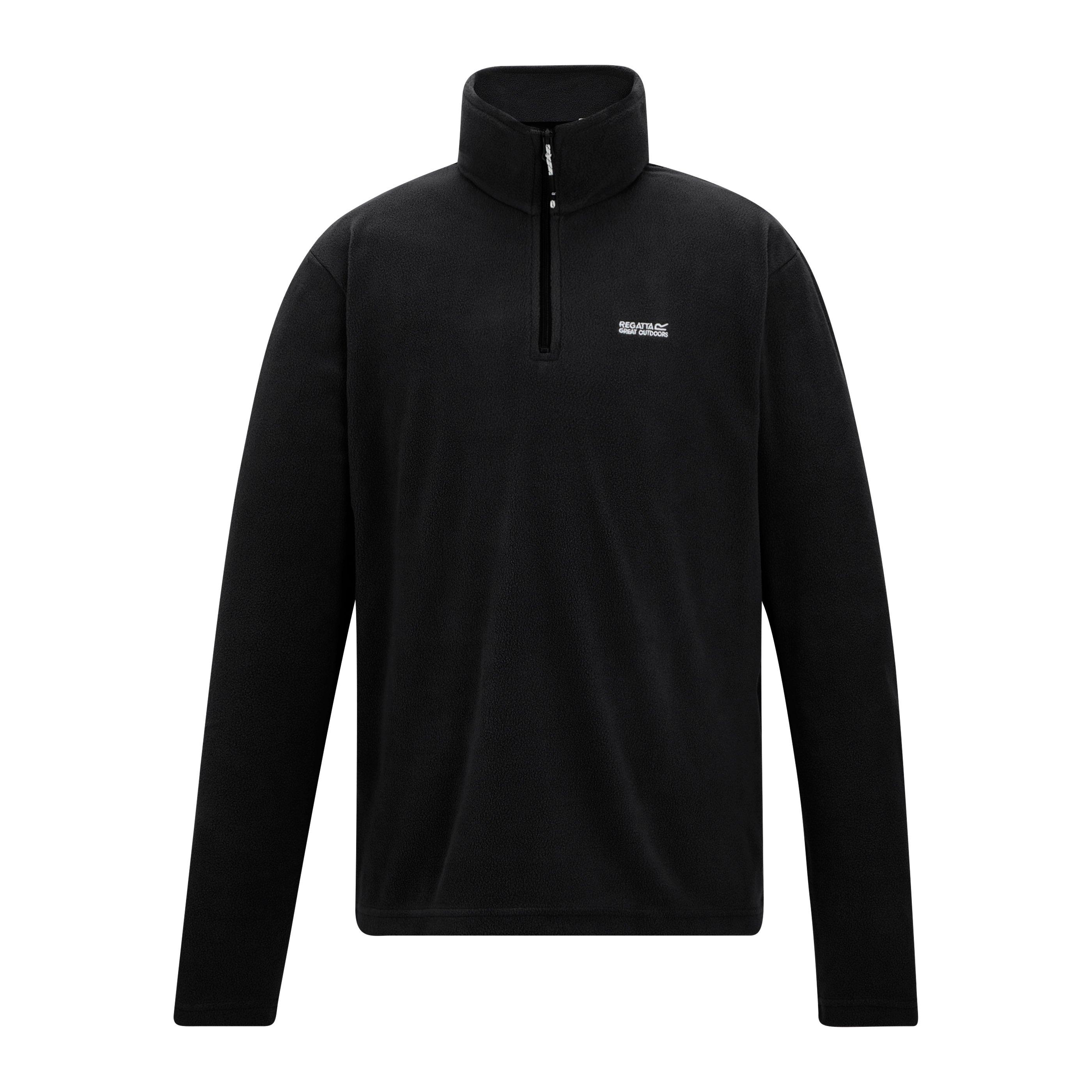 Black - Regatta - Half Zip Fleece - 5