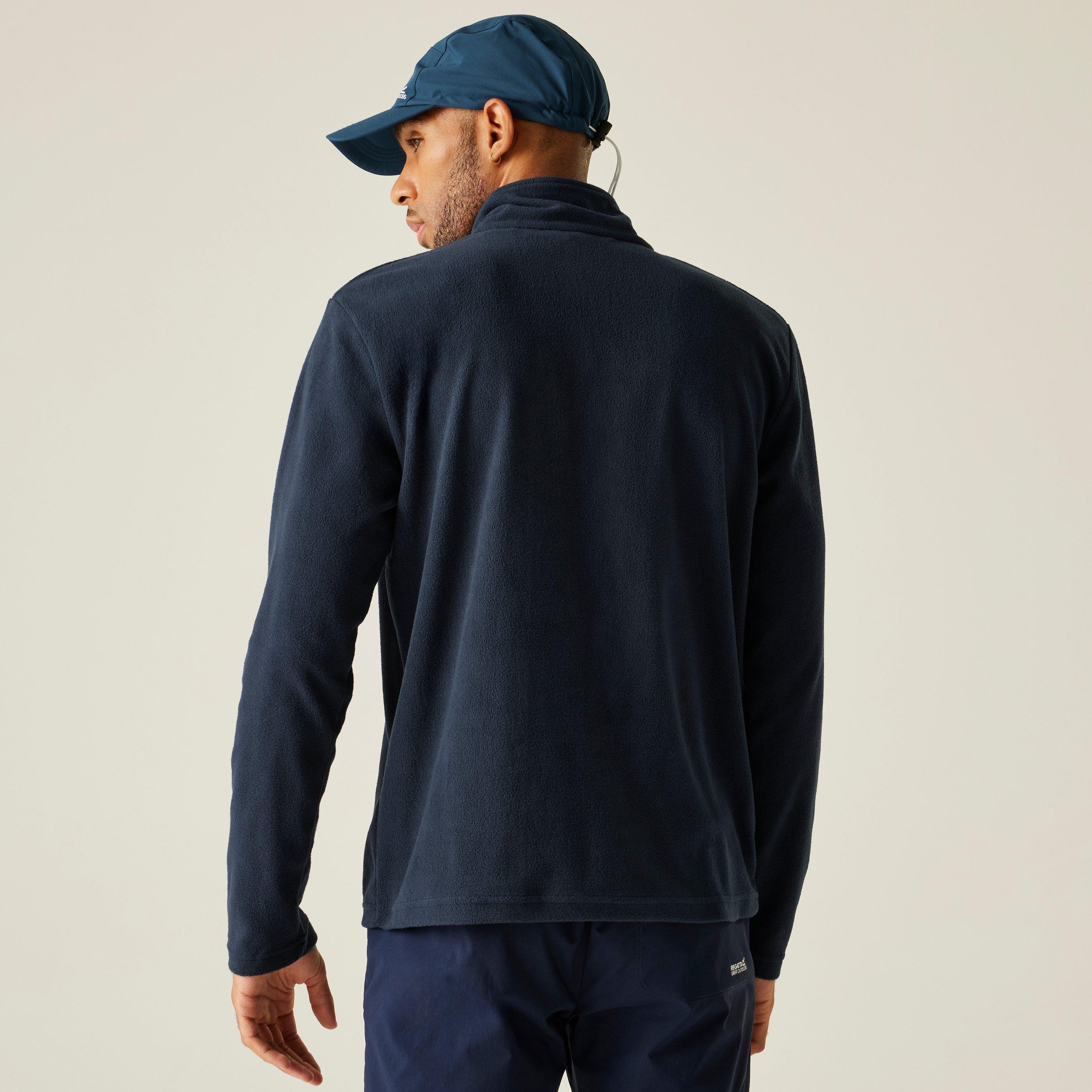 Marineblau - Regatta - Thompson Half Zip Long Sleeve Funnel Neck Fleece - 2