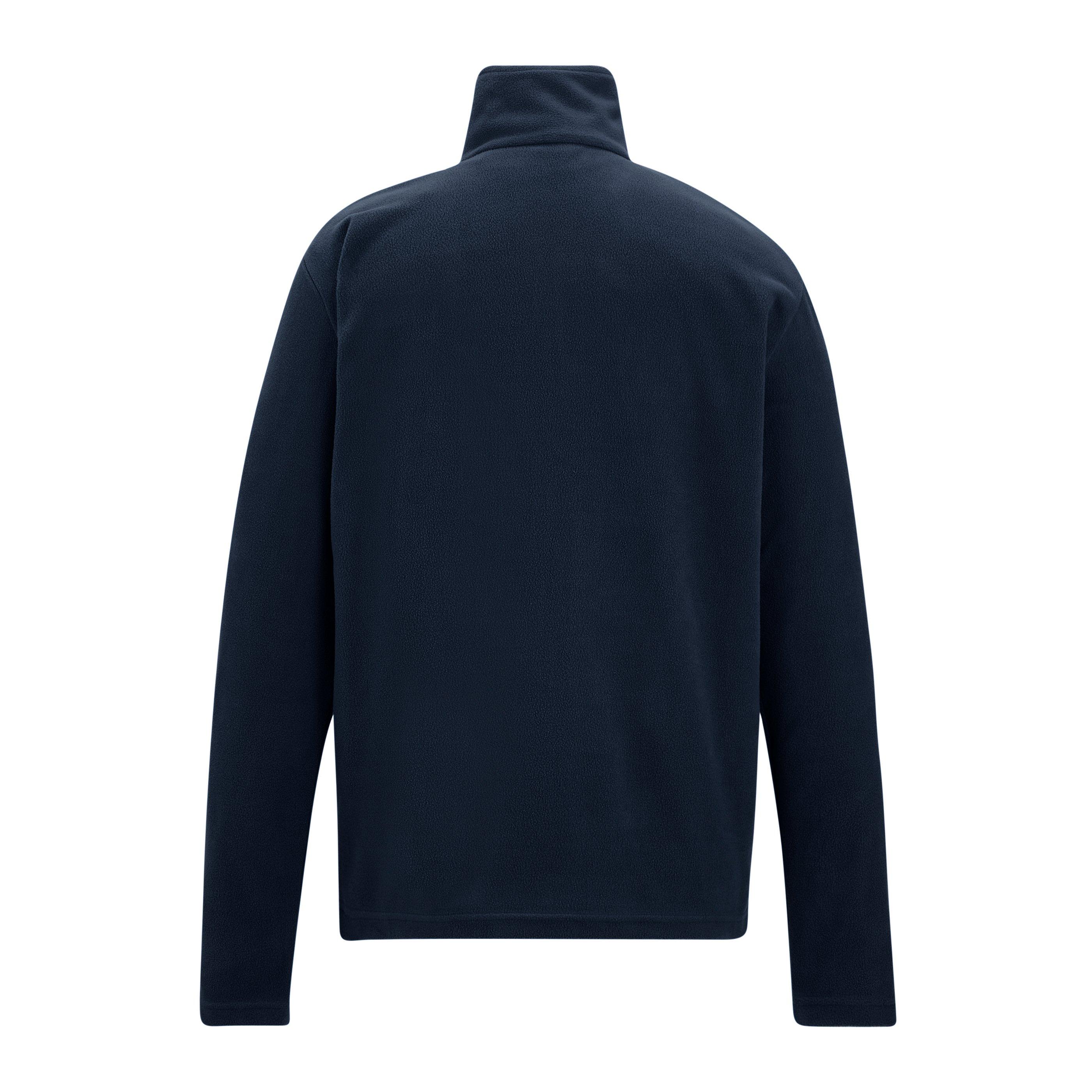 Marineblau - Regatta - Thompson Half Zip Long Sleeve Funnel Neck Fleece - 6