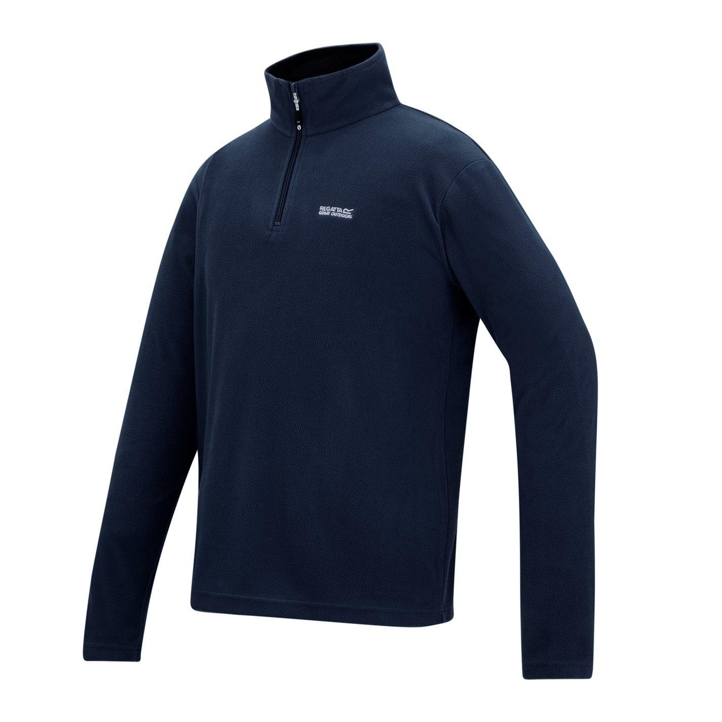 Blu navy - Regatta - Thompson Half Zip Fleece - 8