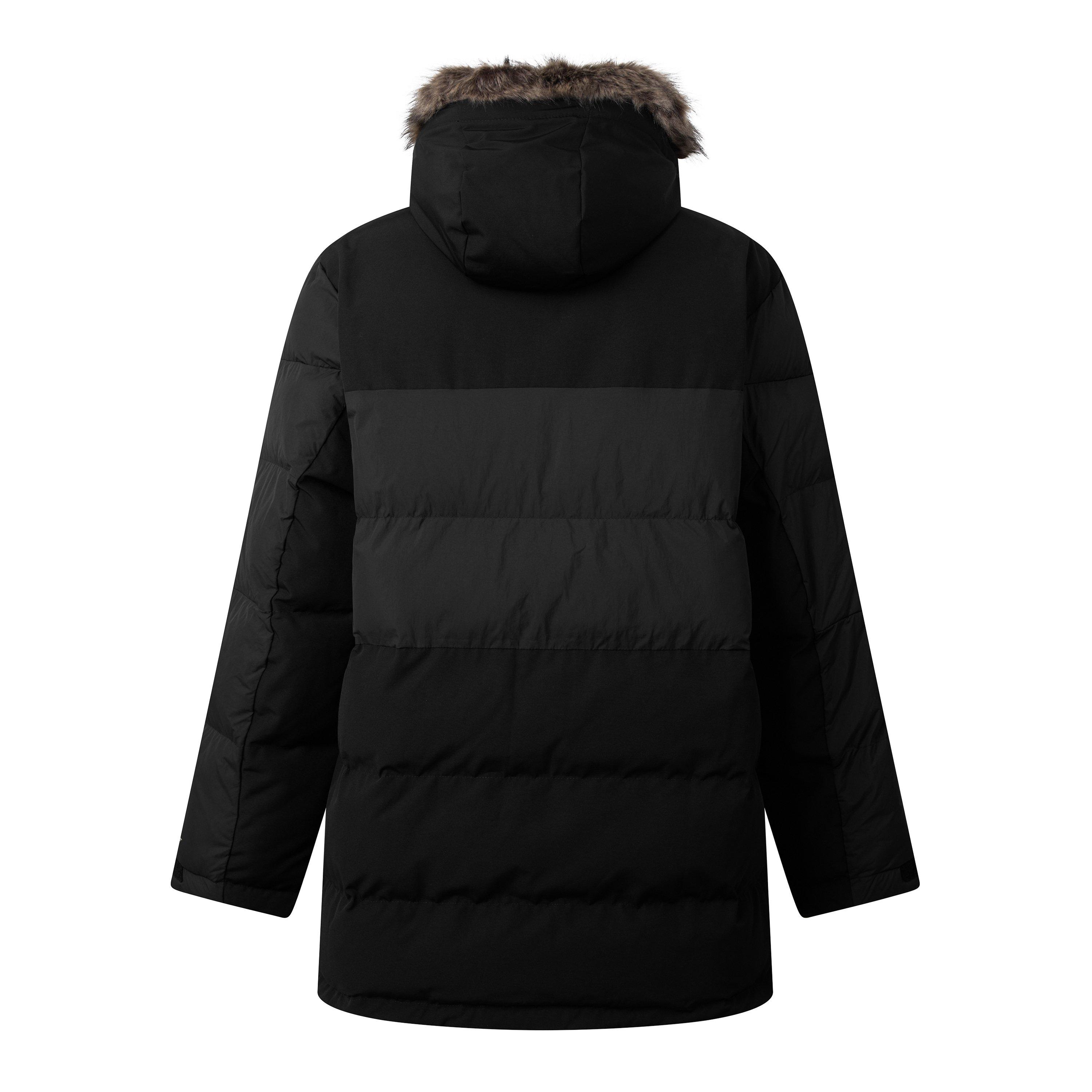 Black - Columbia - Men's Marquam Peak Fusion Water Repellent Thermal Parka - 2