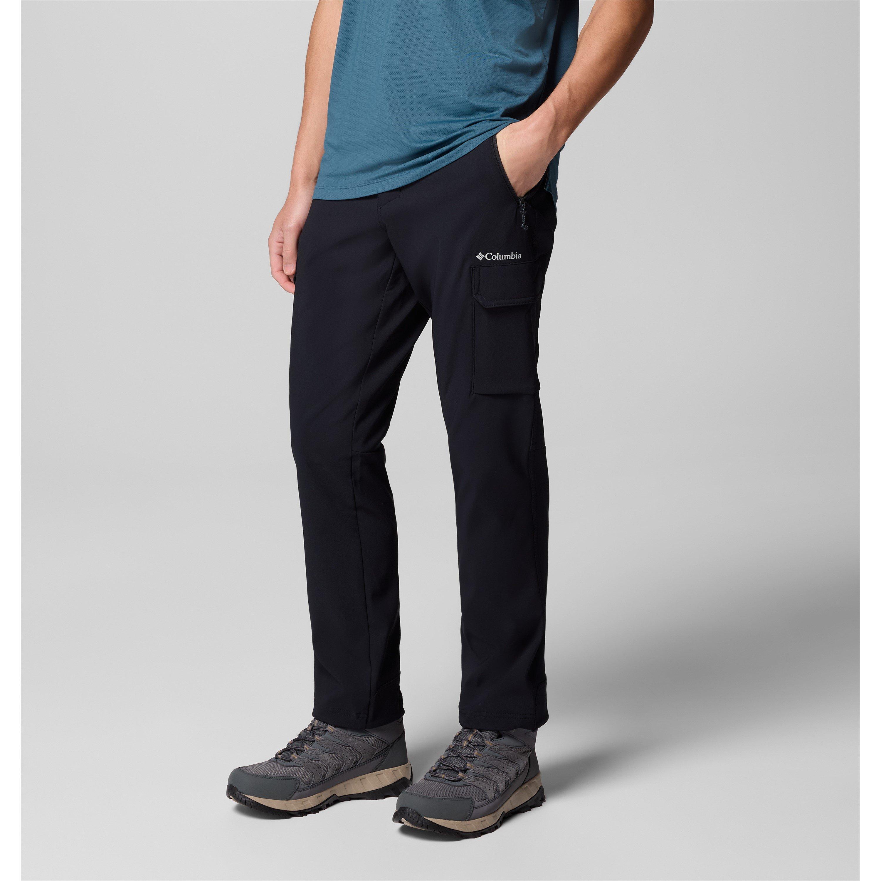 Black - Columbia - Tech Trail Winter Walking Pants Mens - 3