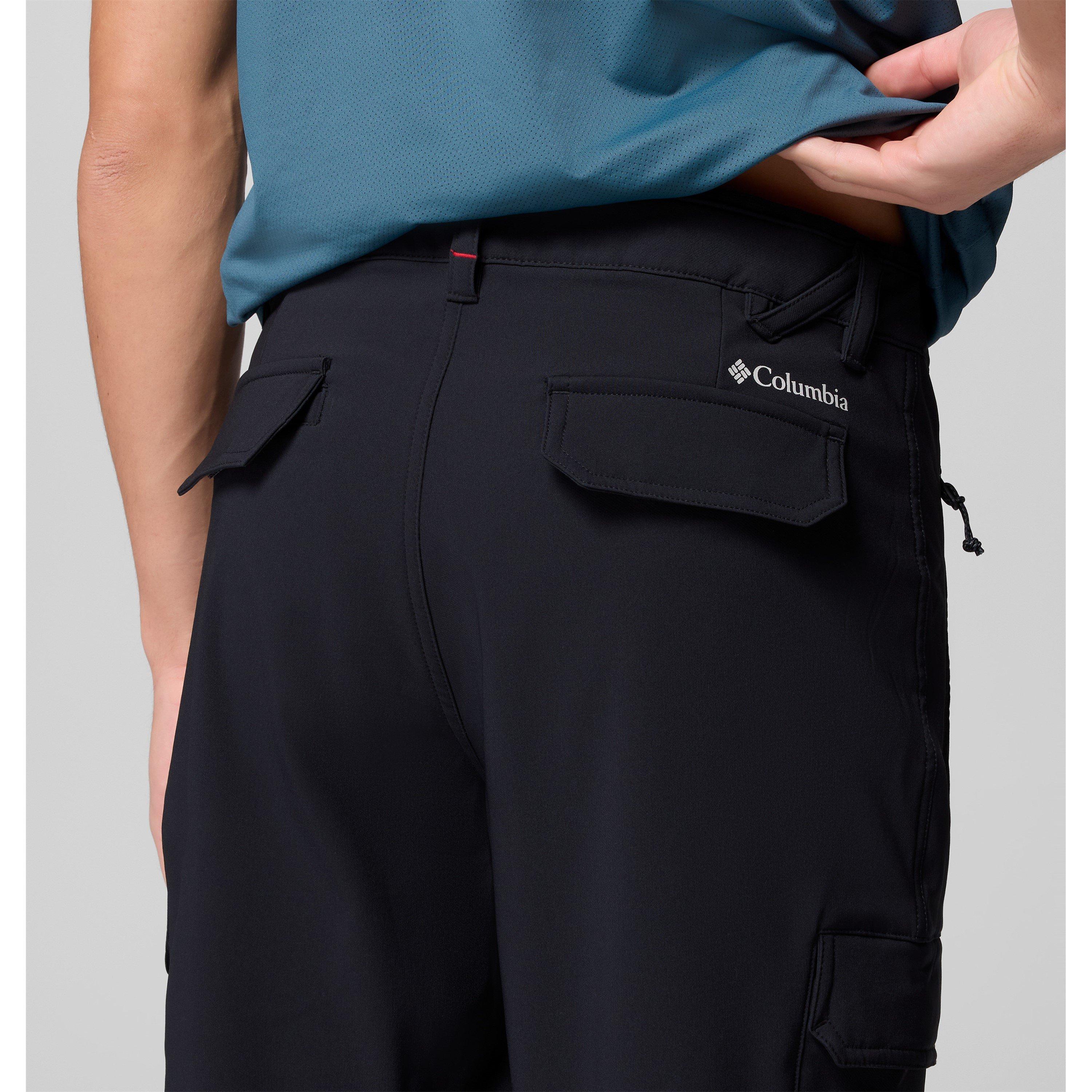 Black - Columbia - Tech Trail Winter Walking Pants Mens - 5