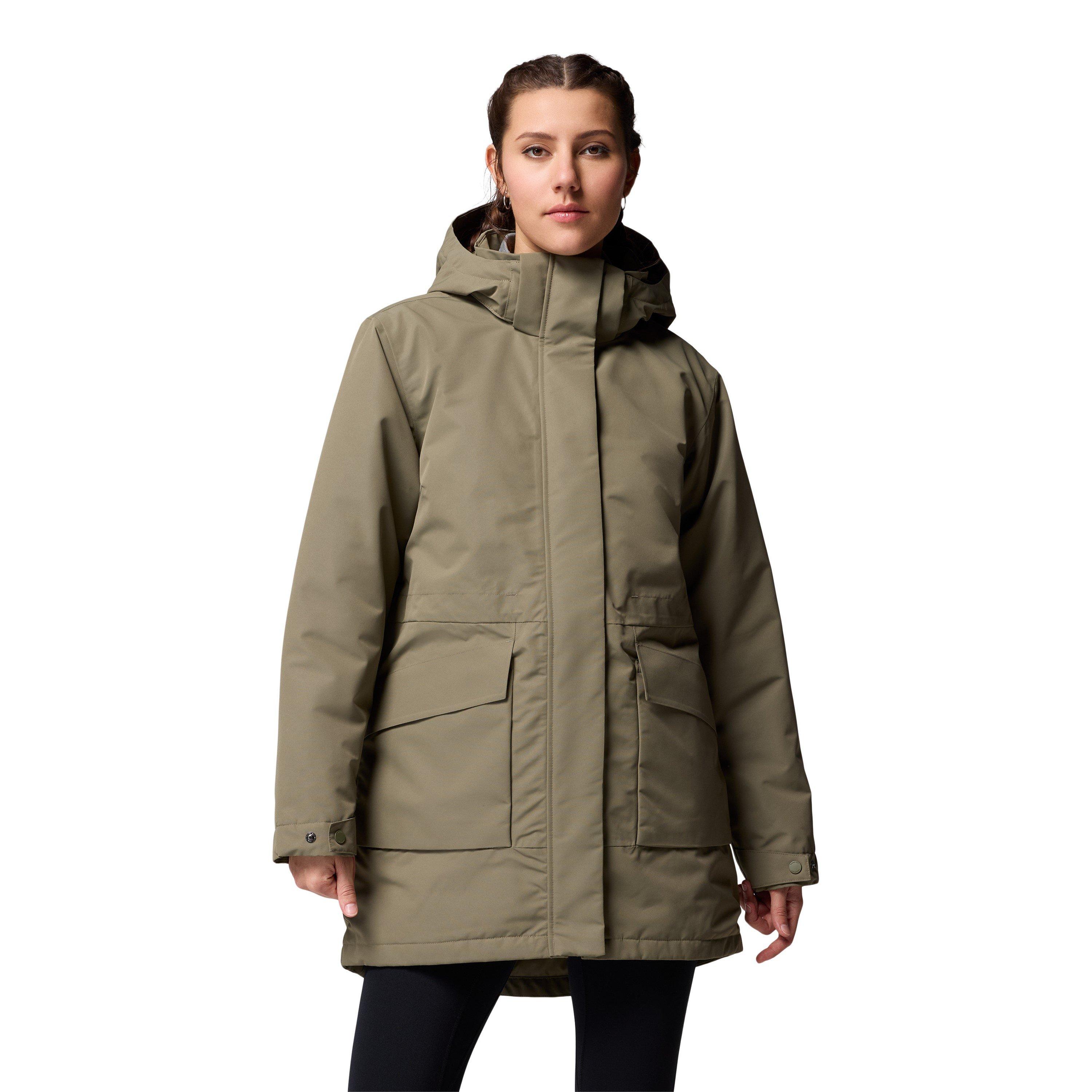 Columbia Women's Pulask Waterproof Insulated Parka - Green - 14 (L)